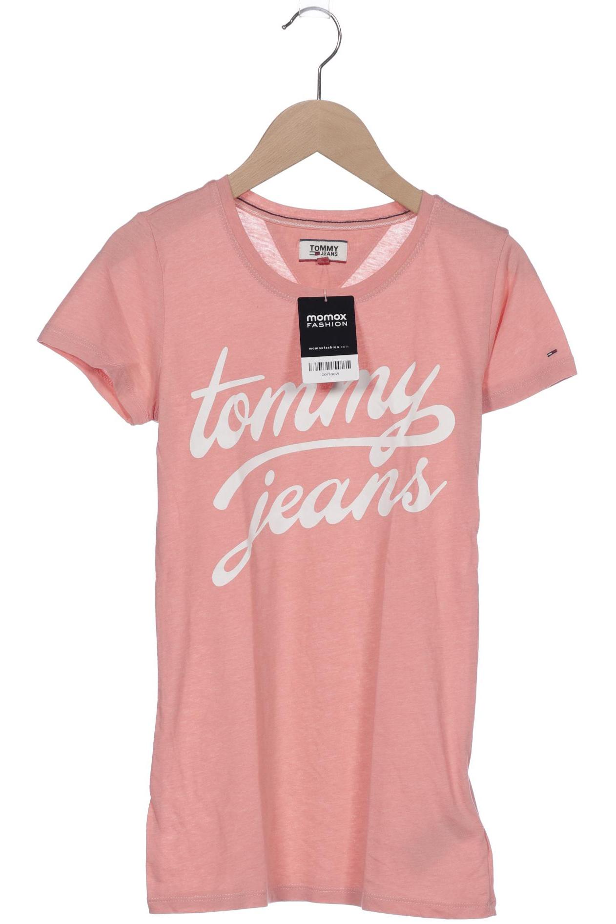 

Tommy Jeans Damen T-Shirt, pink, Gr. 34