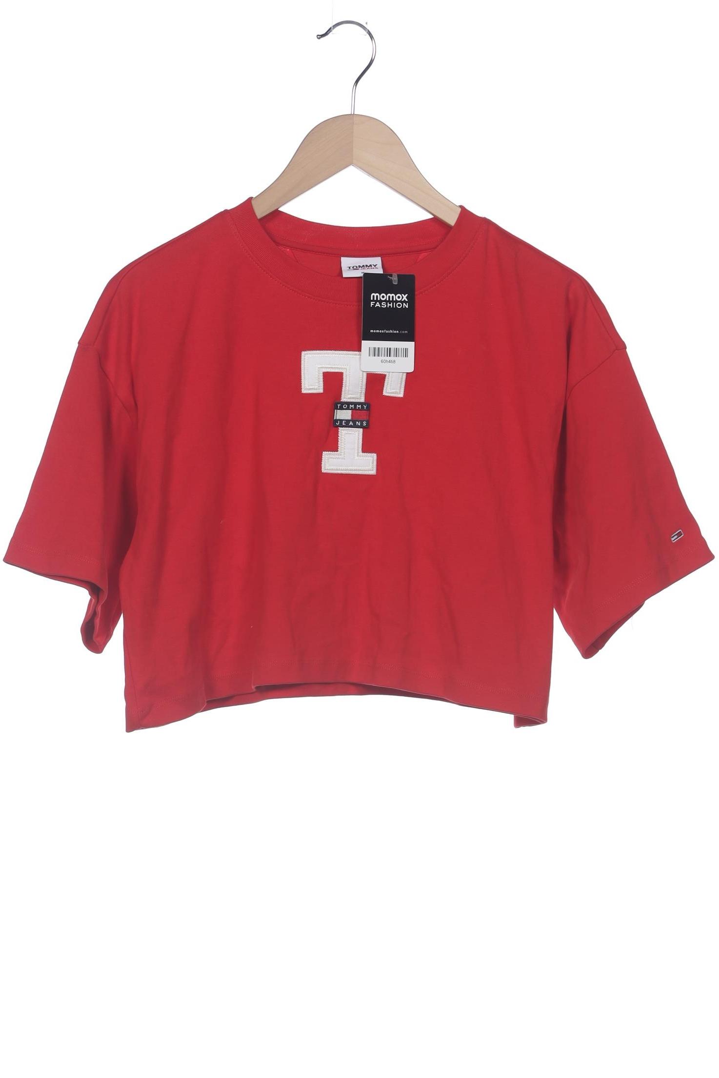 

Tommy Jeans Damen T-Shirt, rot, Gr. 38