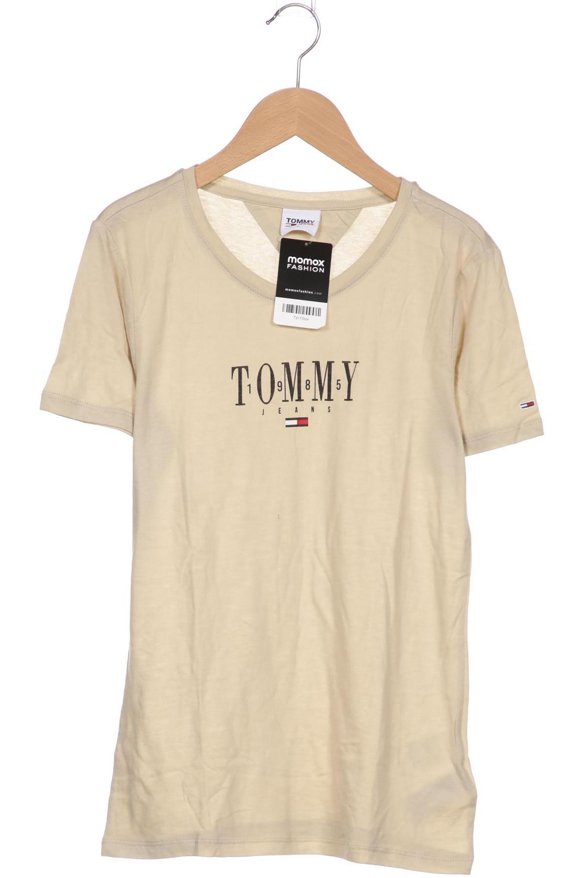 

Tommy Jeans Damen T-Shirt, beige, Gr. 42