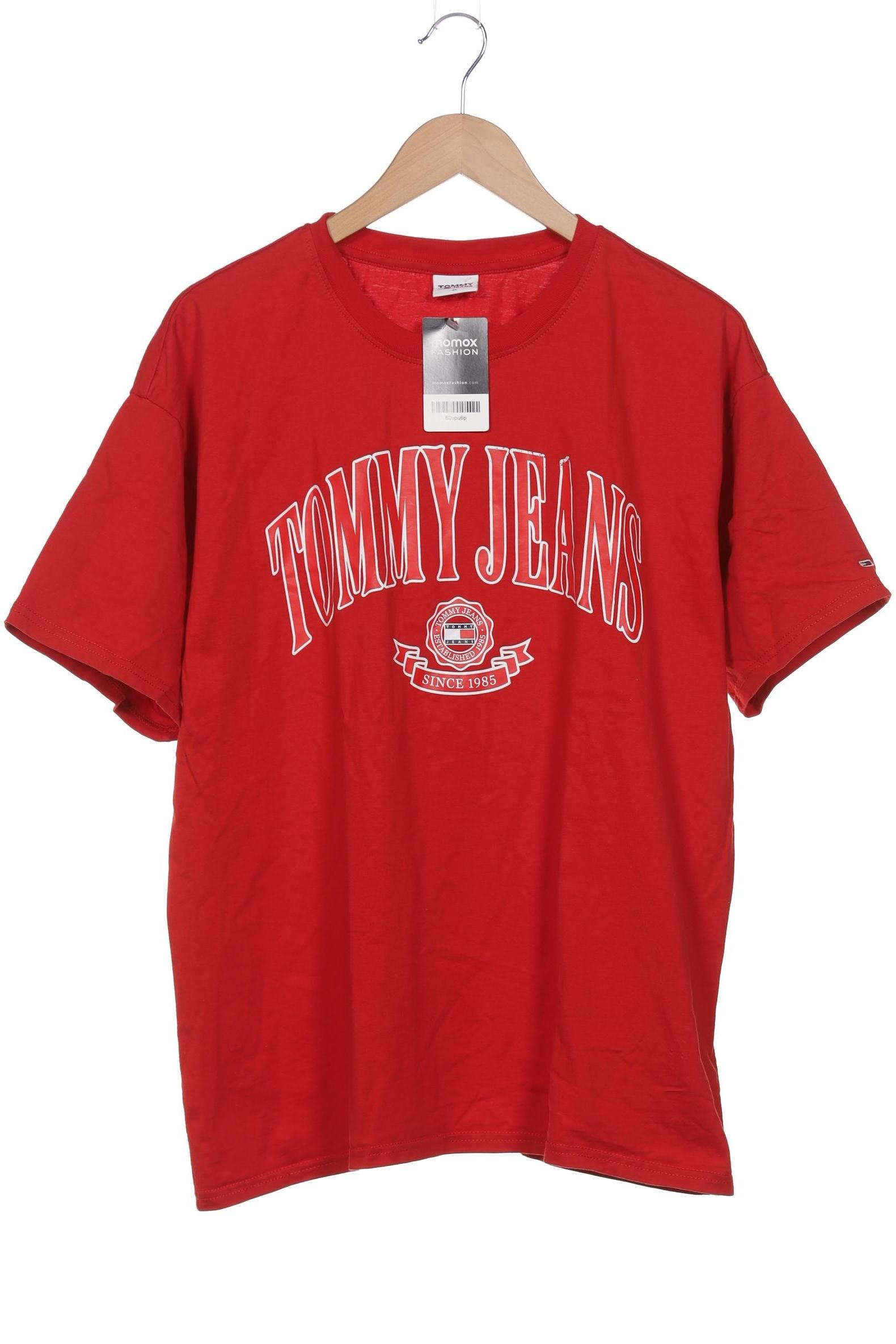 

Tommy Jeans Damen T-Shirt, rot, Gr. 44