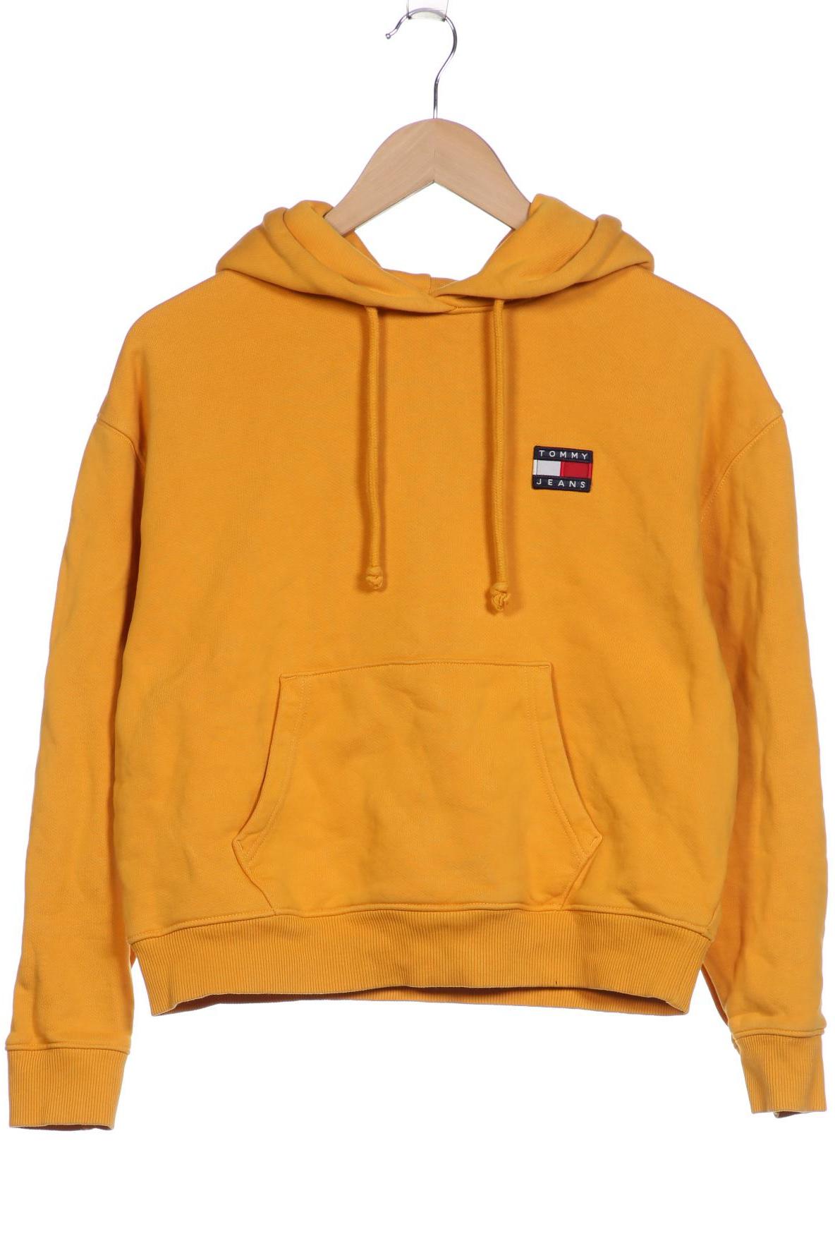 

Tommy Jeans Damen Kapuzenpullover, orange, Gr. 34
