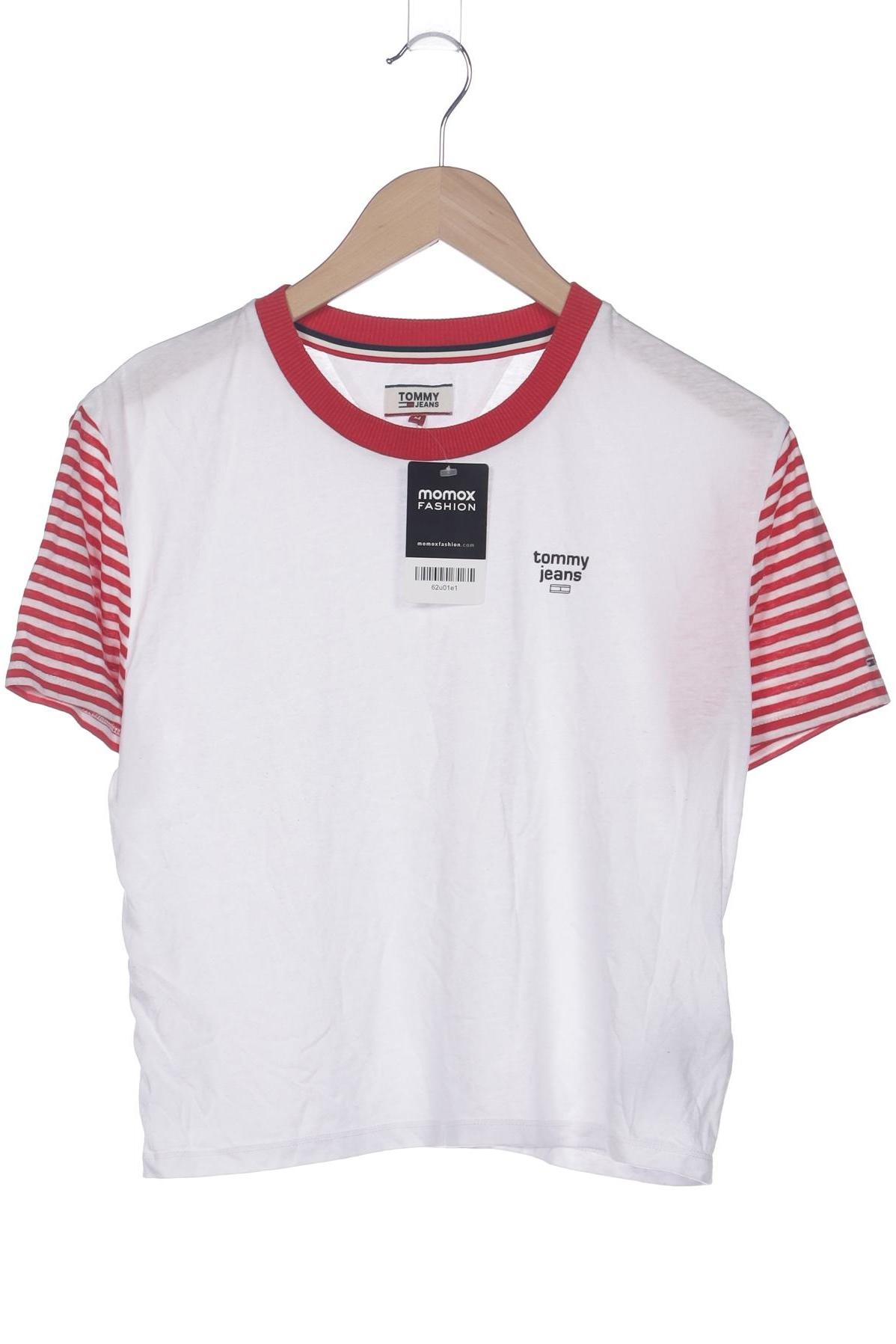 

Tommy Jeans Damen T-Shirt, weiß, Gr. 38