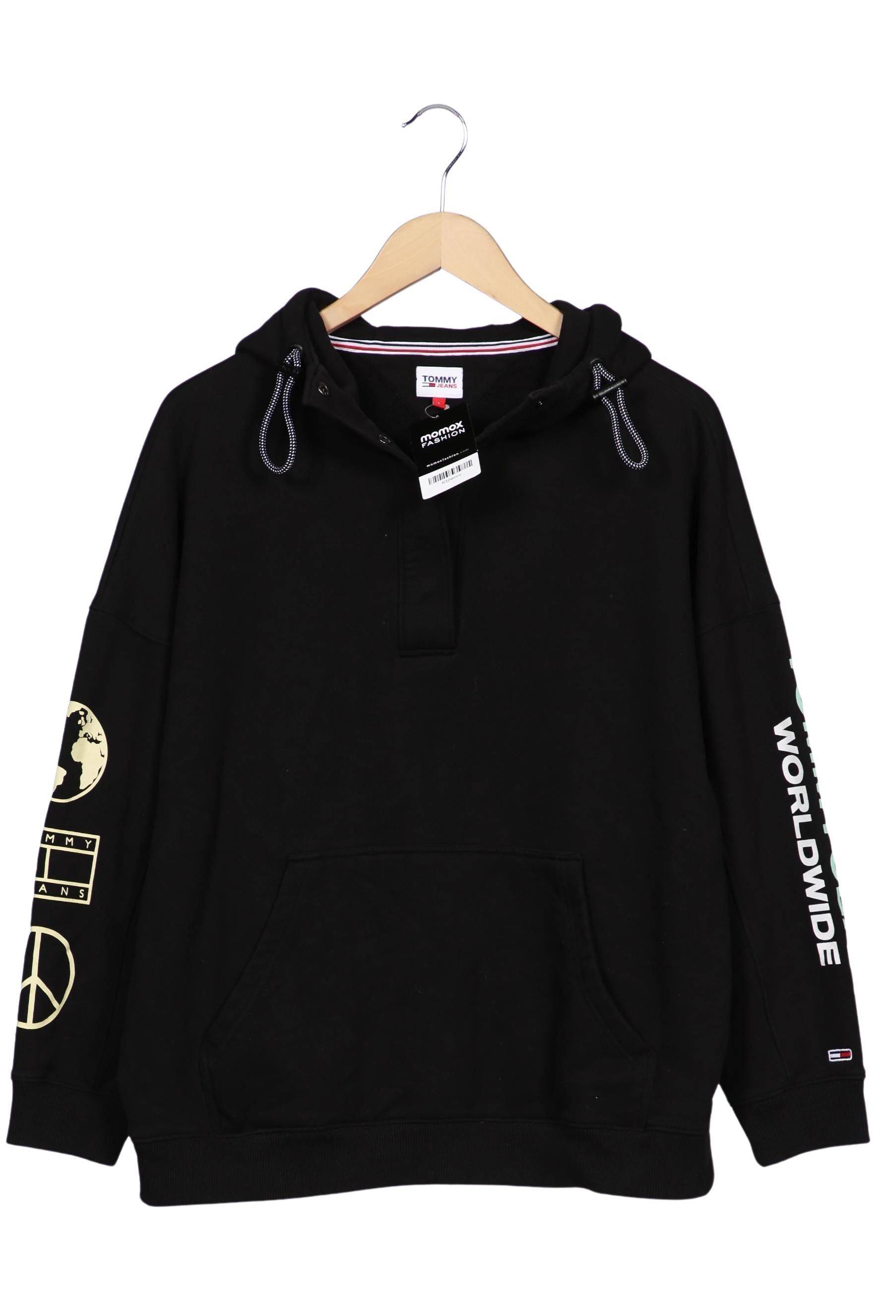 

Tommy Jeans Damen Kapuzenpullover, schwarz, Gr. 36