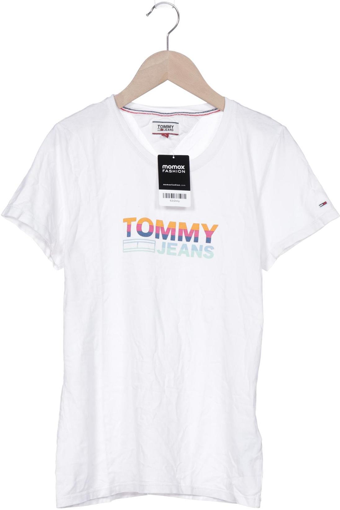 

Tommy Jeans Damen T-Shirt, weiß, Gr. 38