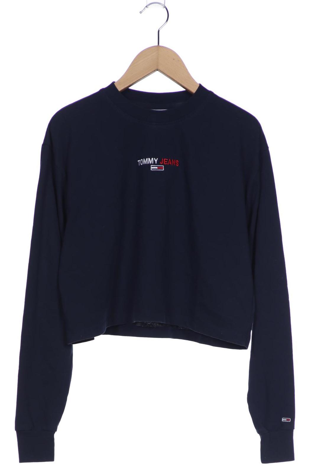 

Tommy Jeans Damen Langarmshirt, marineblau, Gr. 36