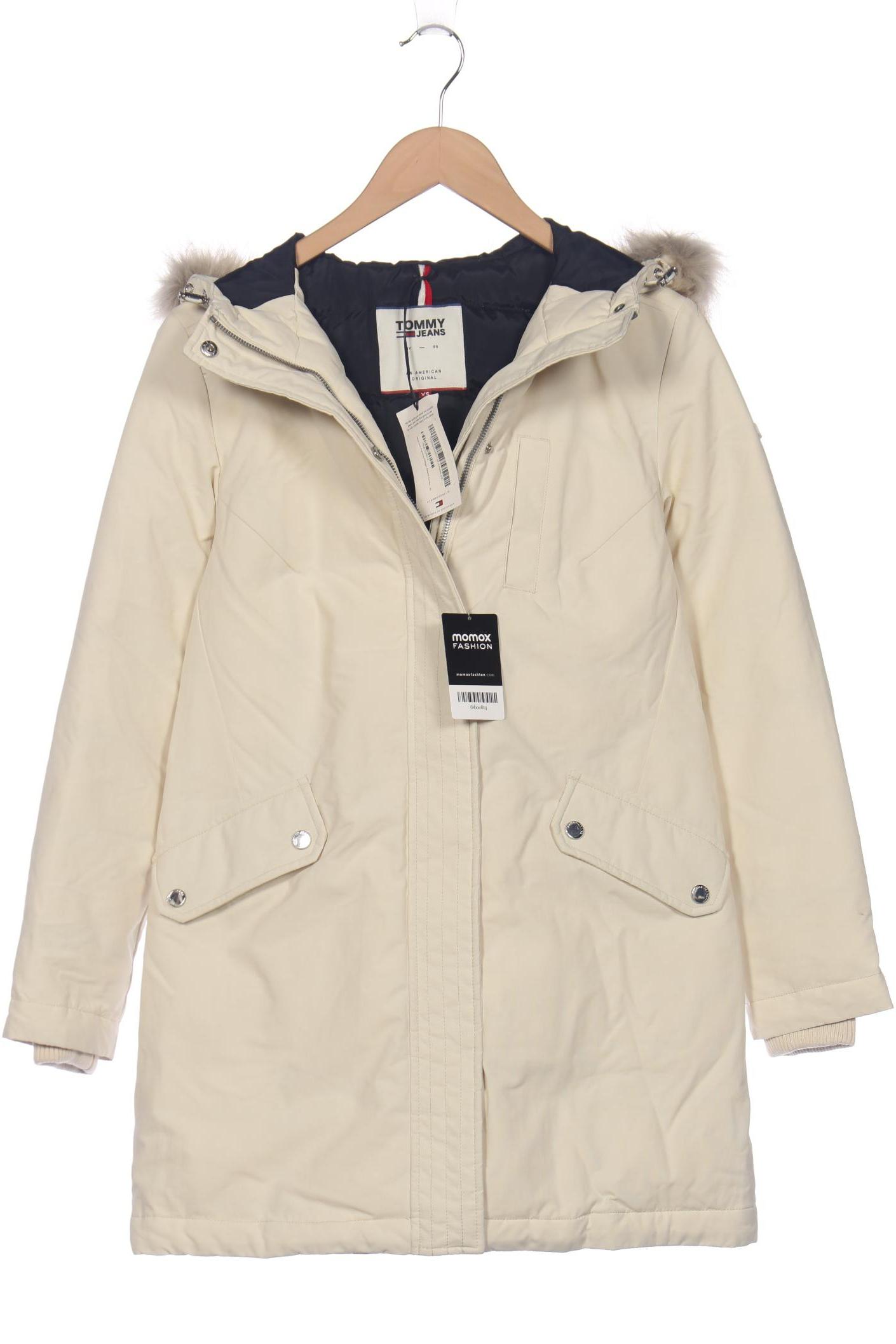 

Tommy Jeans Damen Mantel, cremeweiß, Gr. 34