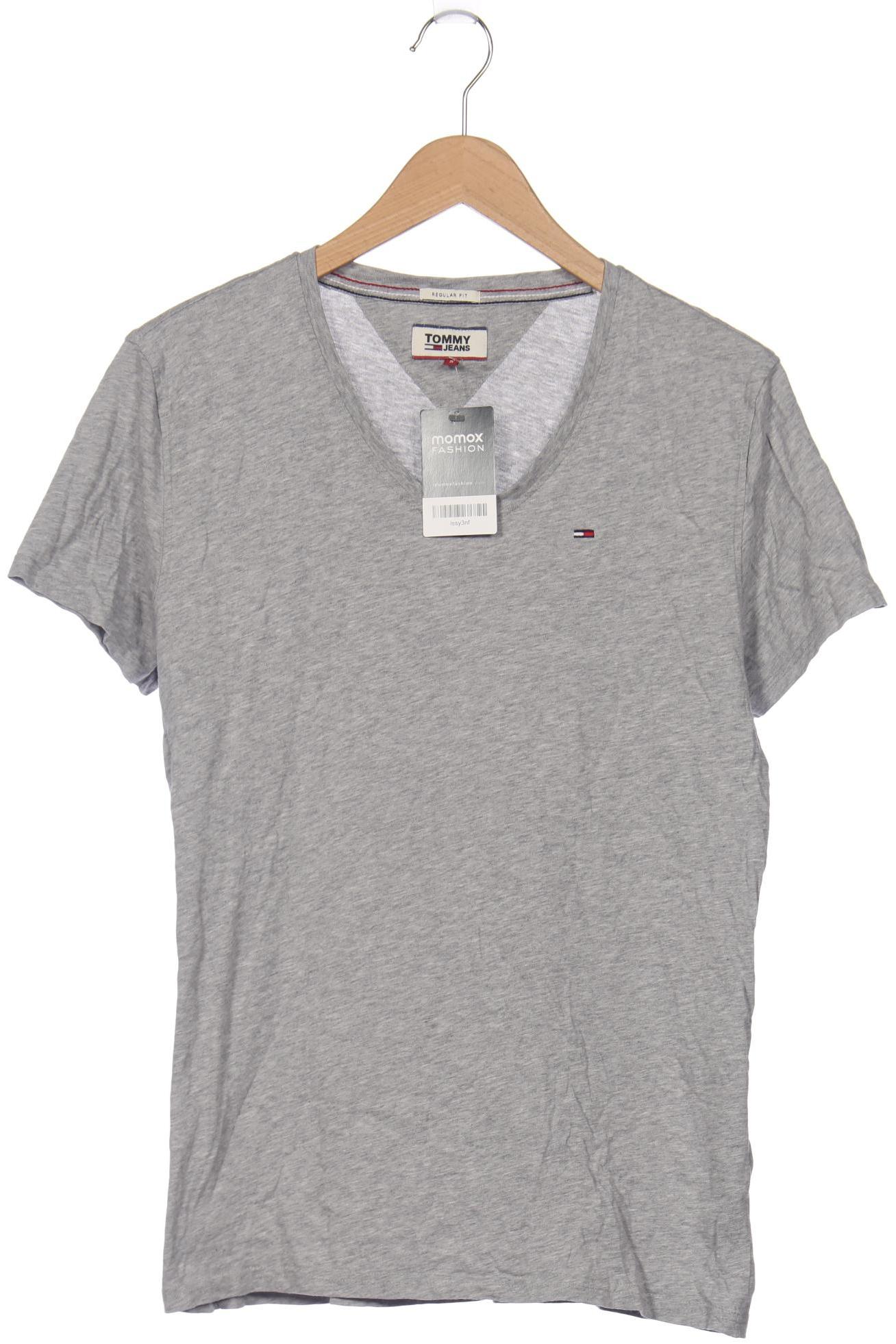 

Tommy Jeans Damen T-Shirt, grau, Gr. 36