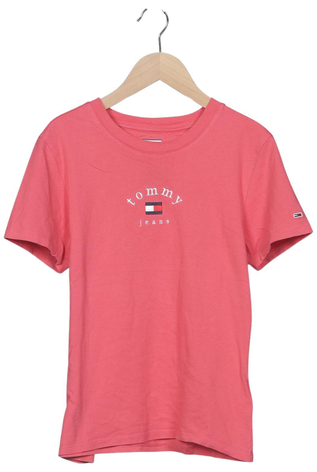 

Tommy Jeans Damen T-Shirt, pink, Gr. 36