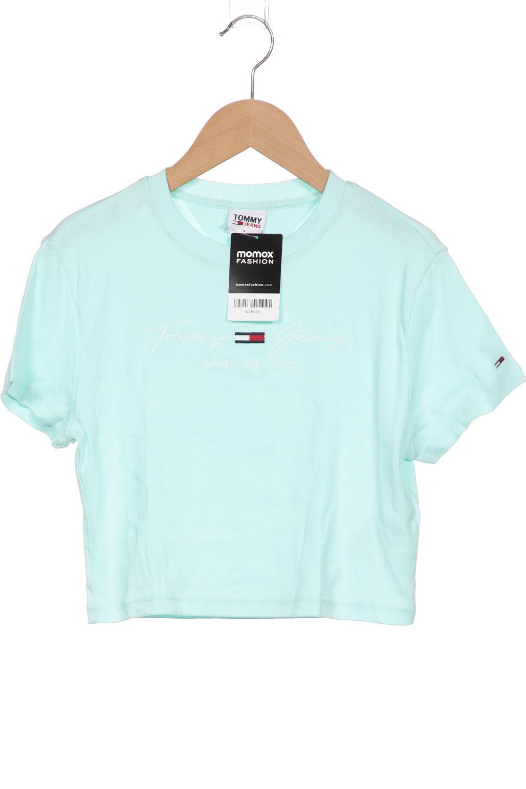 

Tommy Jeans Damen T-Shirt, hellblau, Gr. 36