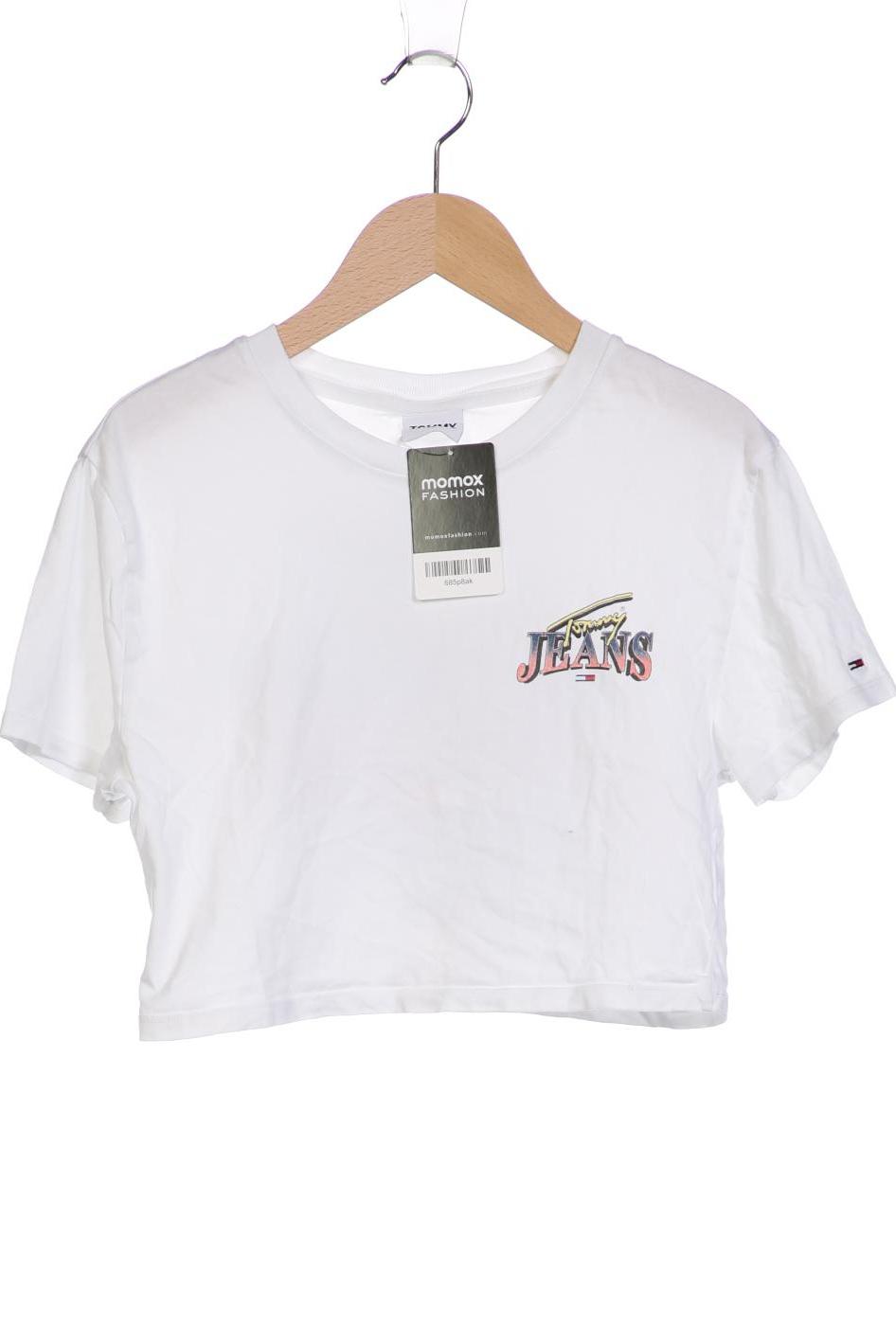 

Tommy Jeans Damen T-Shirt, weiß, Gr. 34