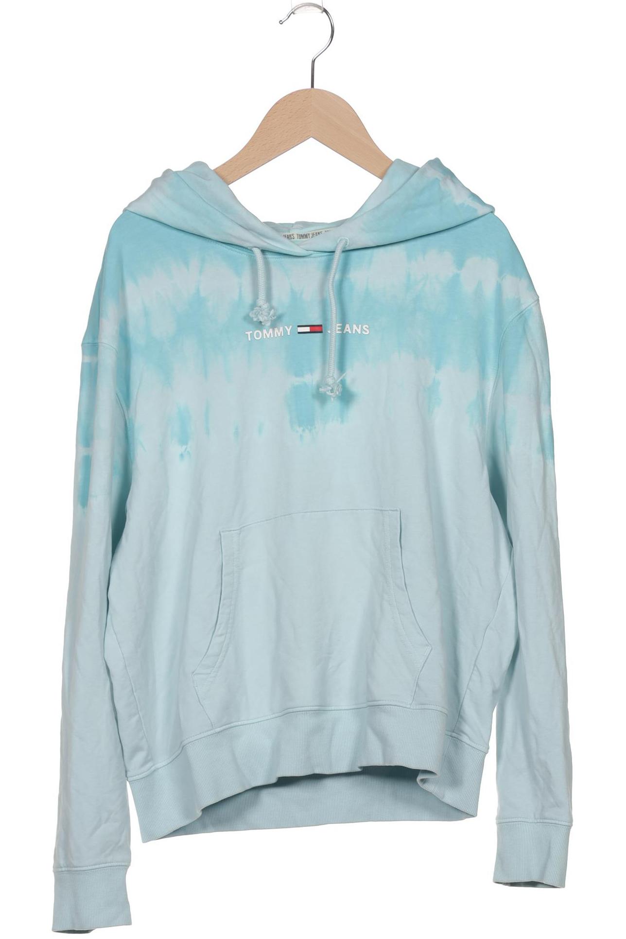 

Tommy Jeans Damen Kapuzenpullover, hellblau, Gr. 36