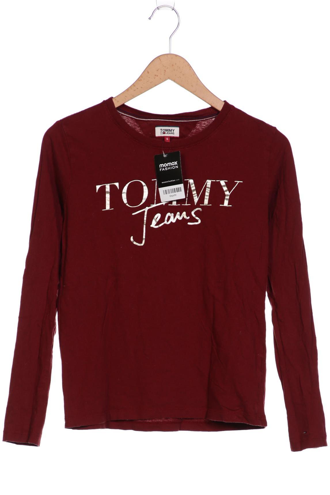 

Tommy Jeans Damen Langarmshirt, bordeaux