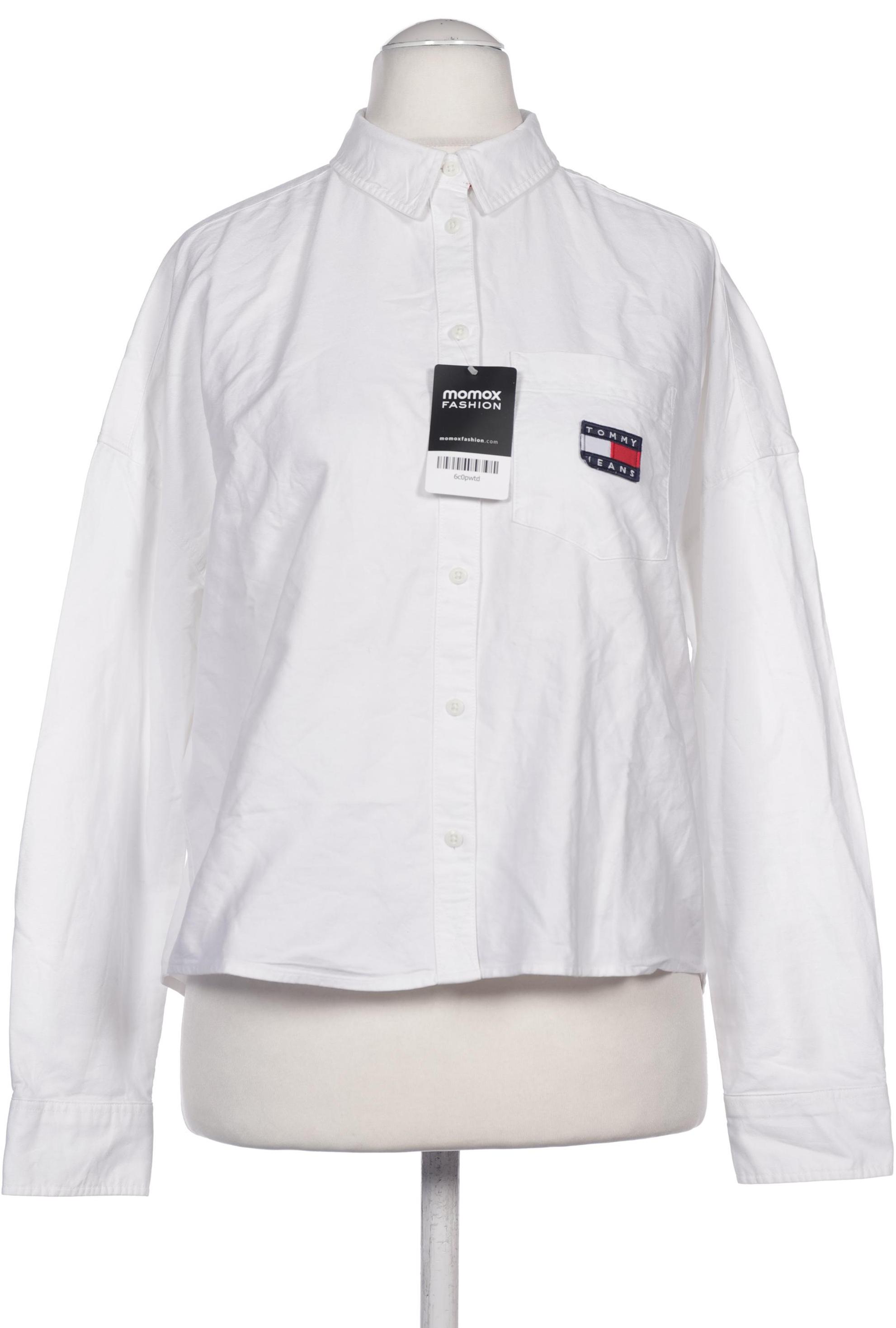 

Tommy Jeans Damen Bluse, weiß, Gr. 36