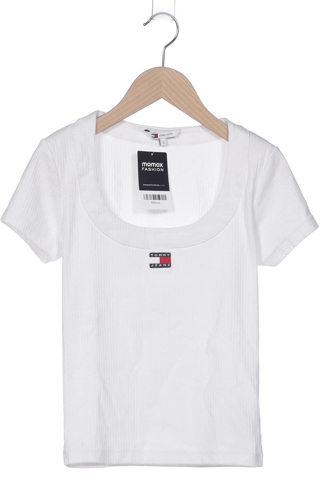 

Tommy Jeans Damen T-Shirt, weiß, Gr. 36