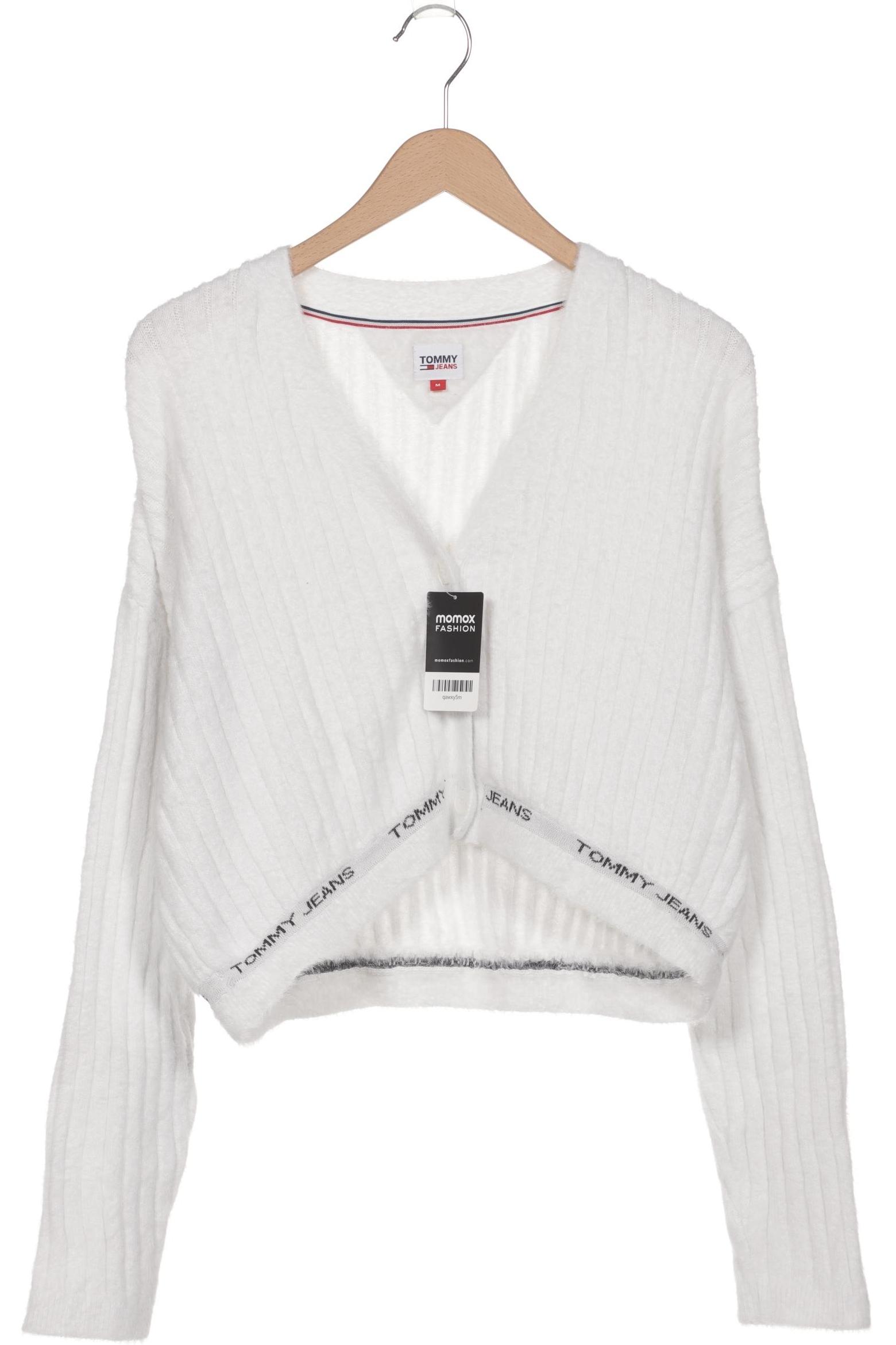 

Tommy Jeans Damen Strickjacke, weiß, Gr. 38