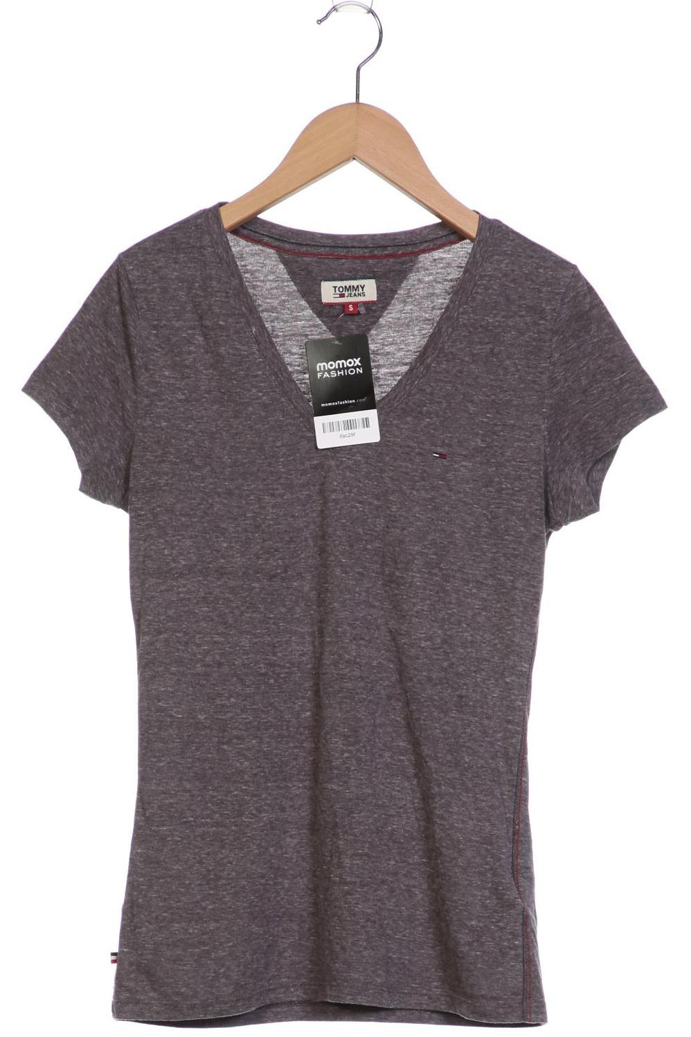 

Tommy Jeans Damen T-Shirt, grau, Gr. 36