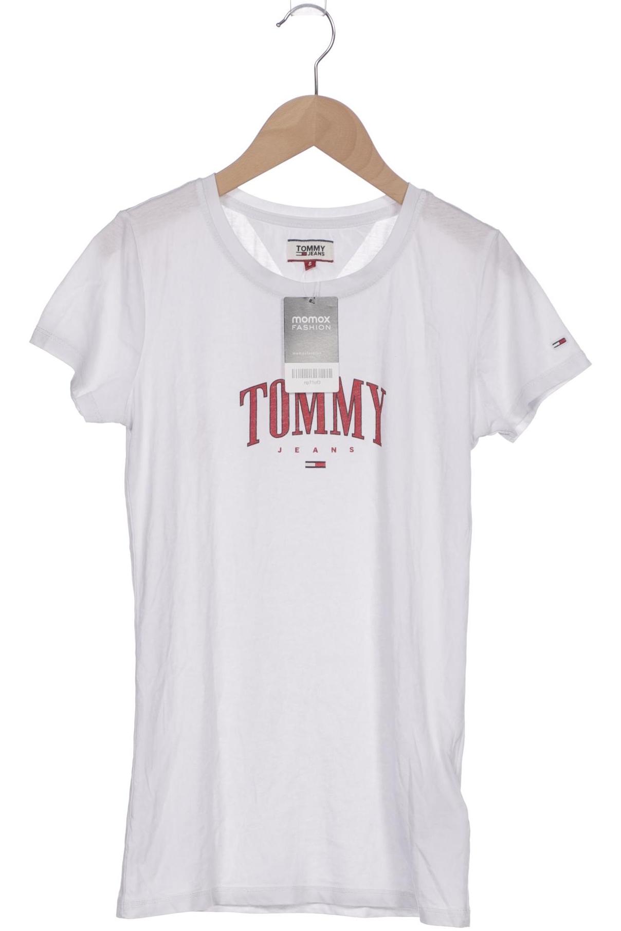 

Tommy Jeans Damen T-Shirt, weiß, Gr. 36