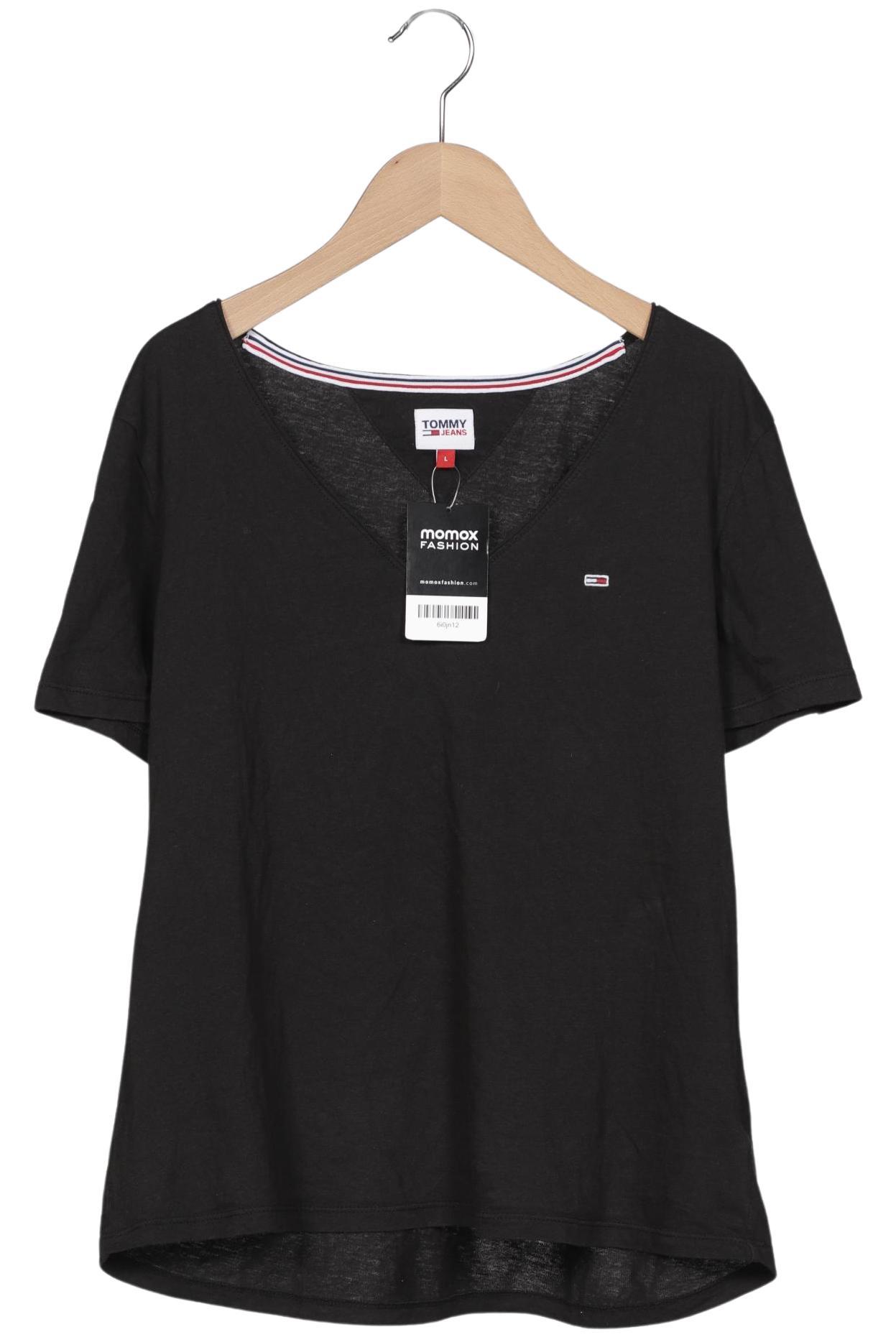 

Tommy Jeans Damen T-Shirt, schwarz, Gr. 42