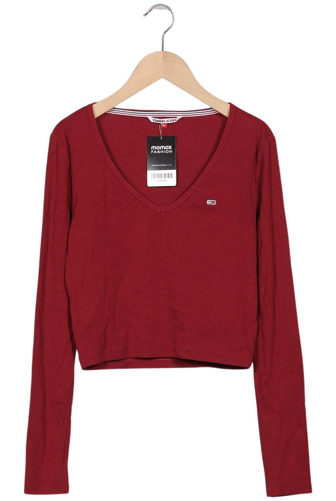 

Tommy Jeans Damen Langarmshirt, rot, Gr. 38