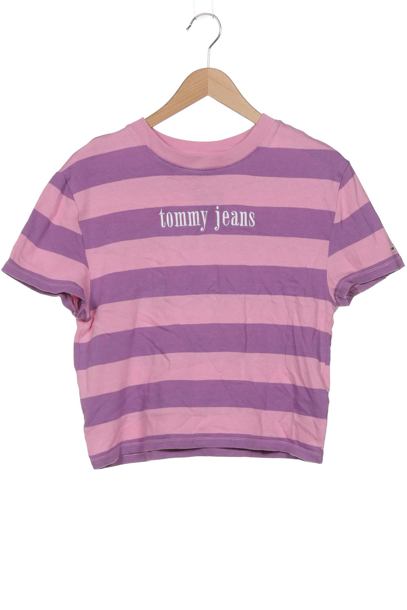 

Tommy Jeans Damen T-Shirt, mehrfarbig, Gr. 34