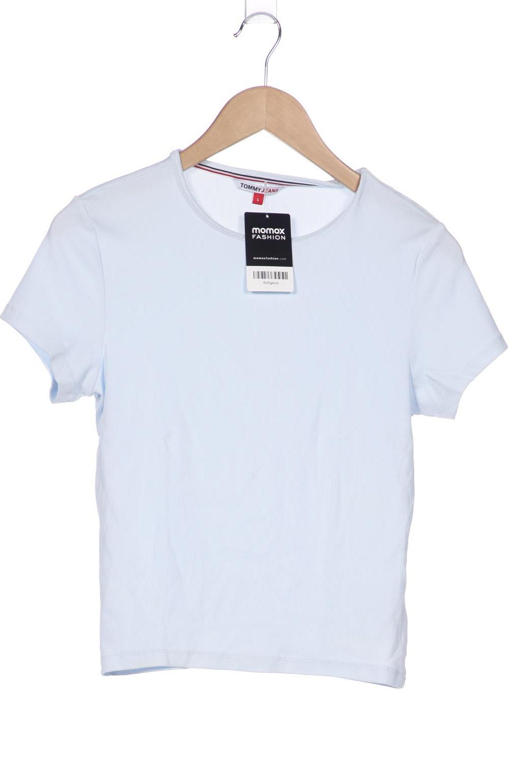 

Tommy Jeans Damen T-Shirt, hellblau, Gr. 42