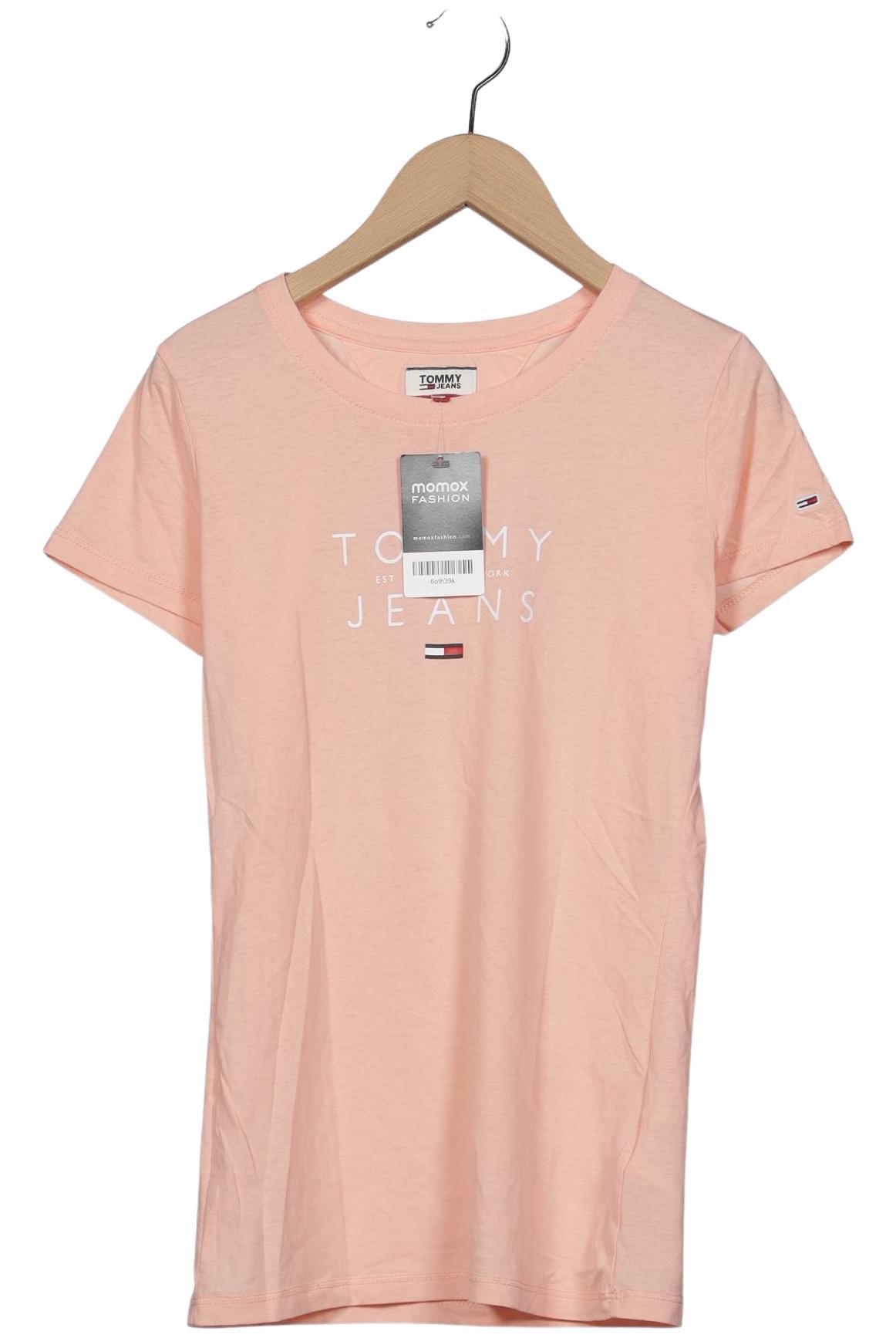 

Tommy Jeans Damen T-Shirt, orange, Gr. 36