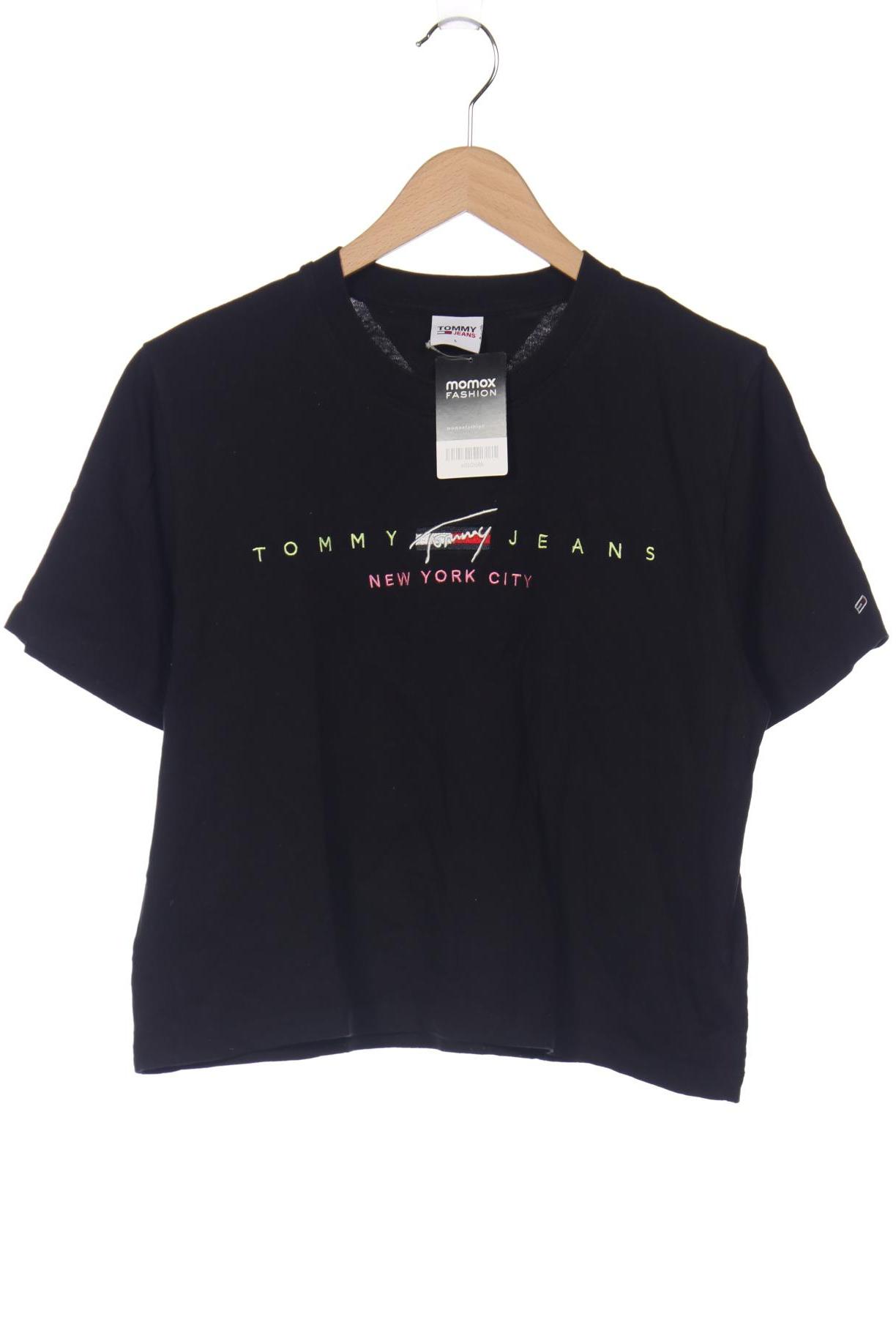 

Tommy Jeans Damen T-Shirt, schwarz, Gr. 42