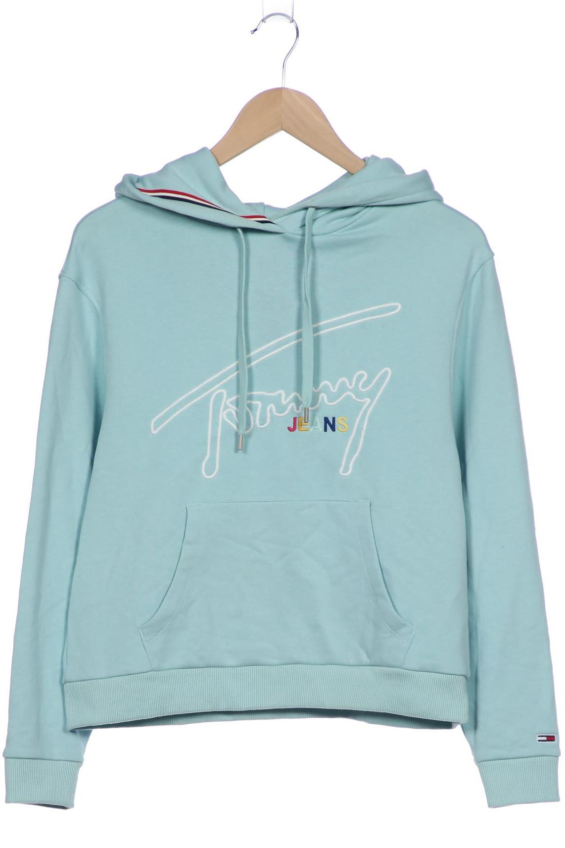 

Tommy Jeans Damen Kapuzenpullover, hellblau, Gr. 36