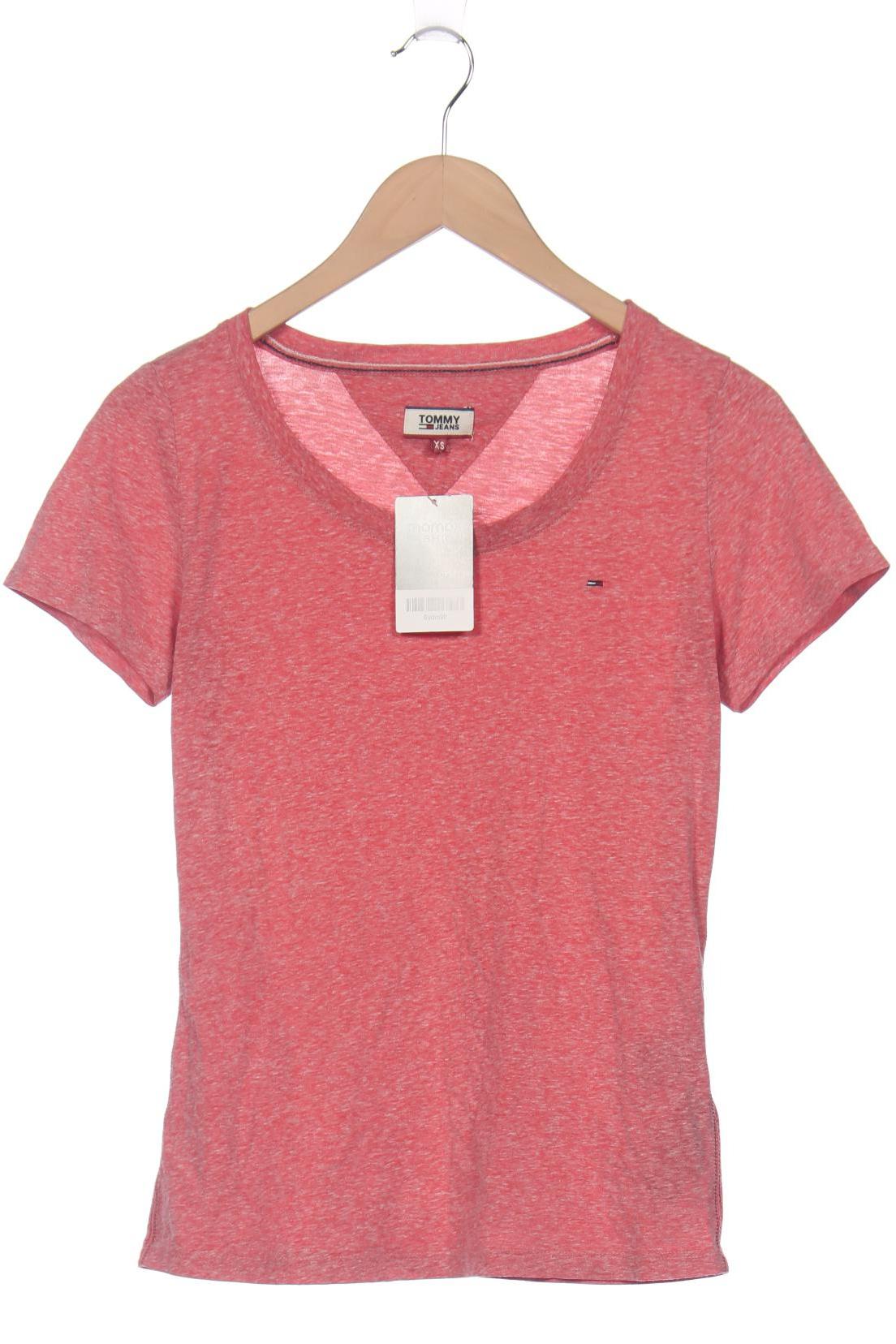 

Tommy Jeans Damen T-Shirt, rot, Gr. 34