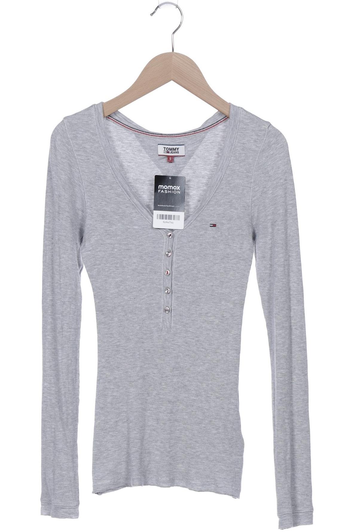 

Tommy Jeans Damen Langarmshirt, grau, Gr. 36