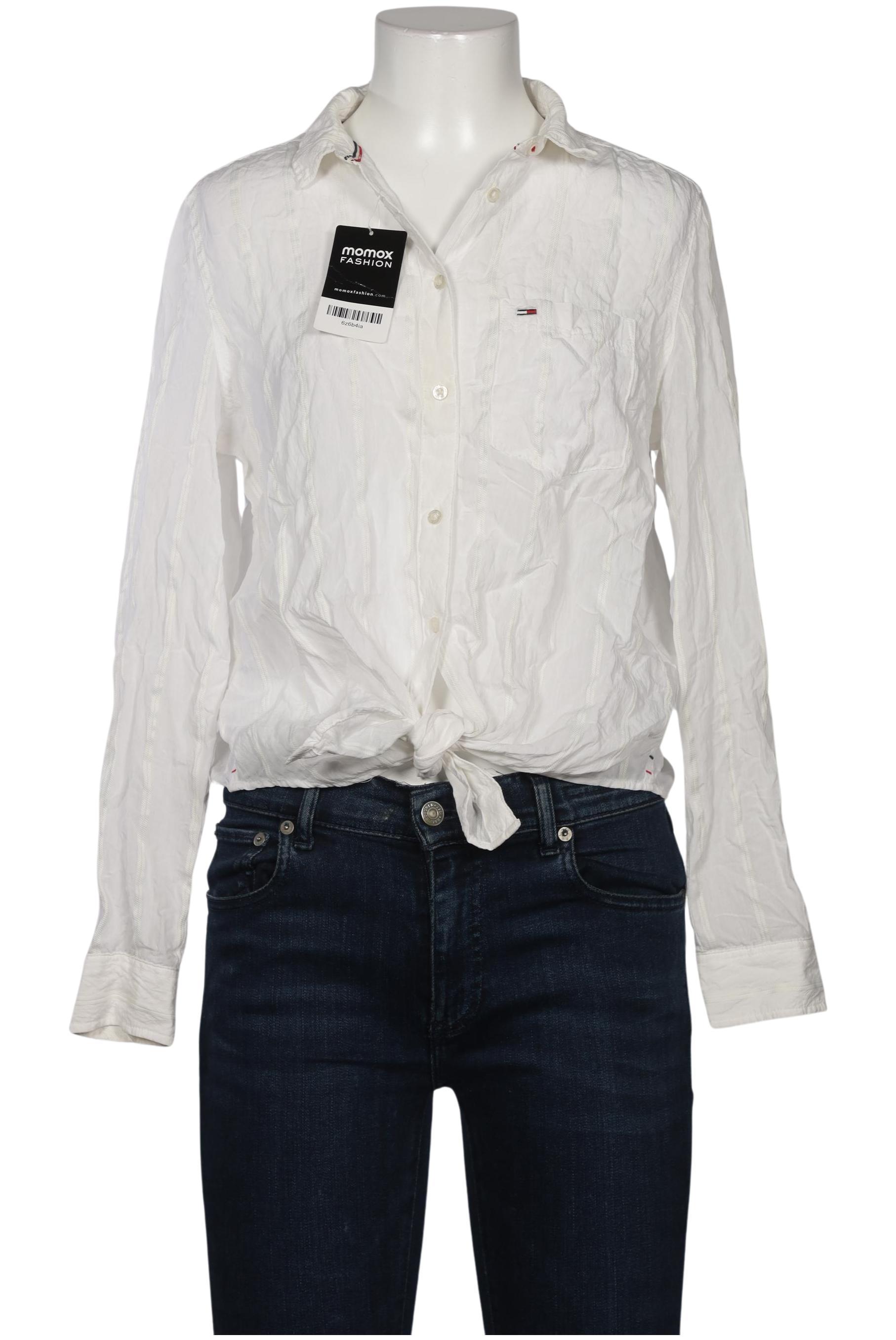 

Tommy Jeans Damen Bluse, weiß, Gr. 36