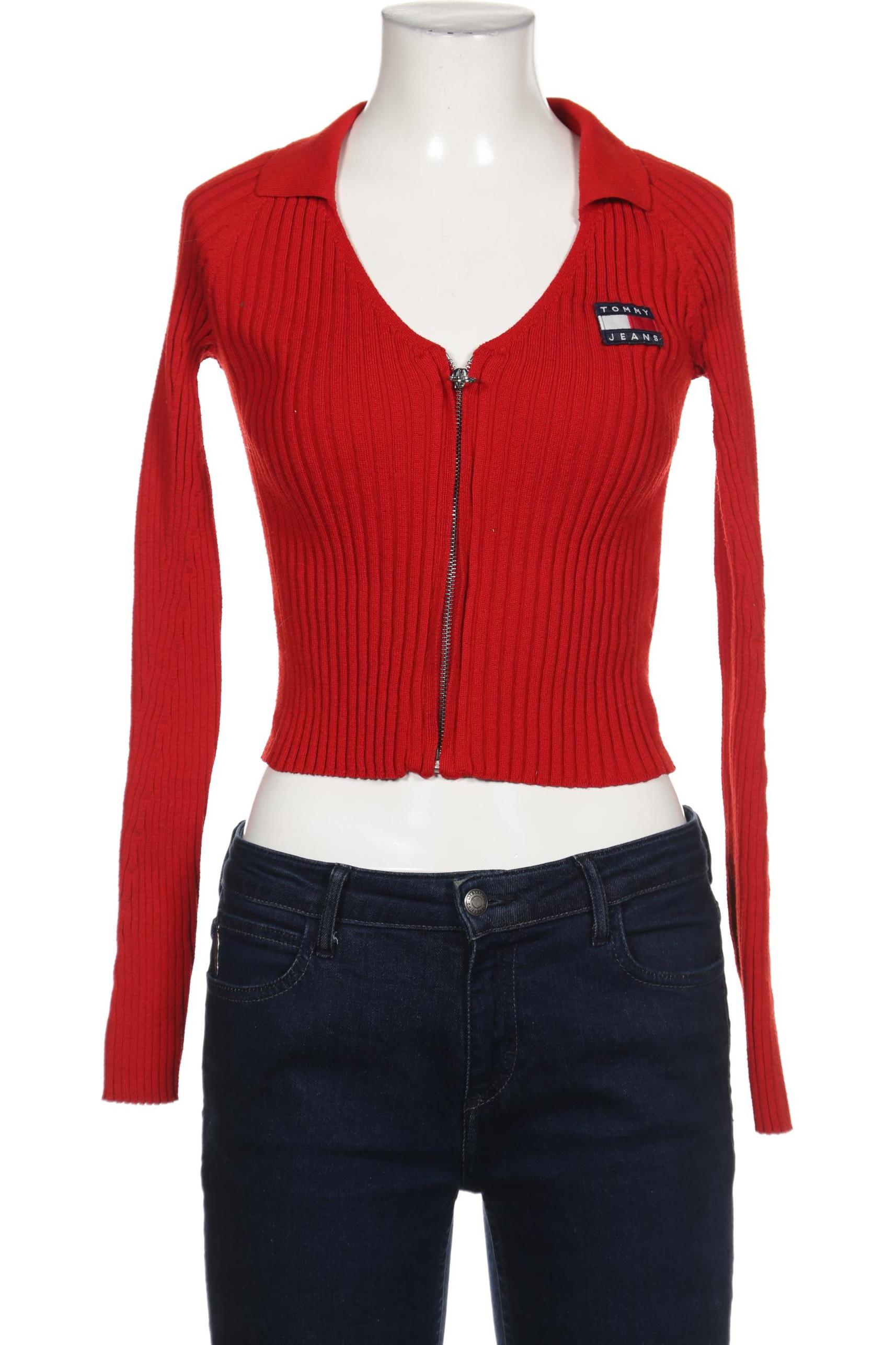 

Tommy Jeans Damen Strickjacke, rot