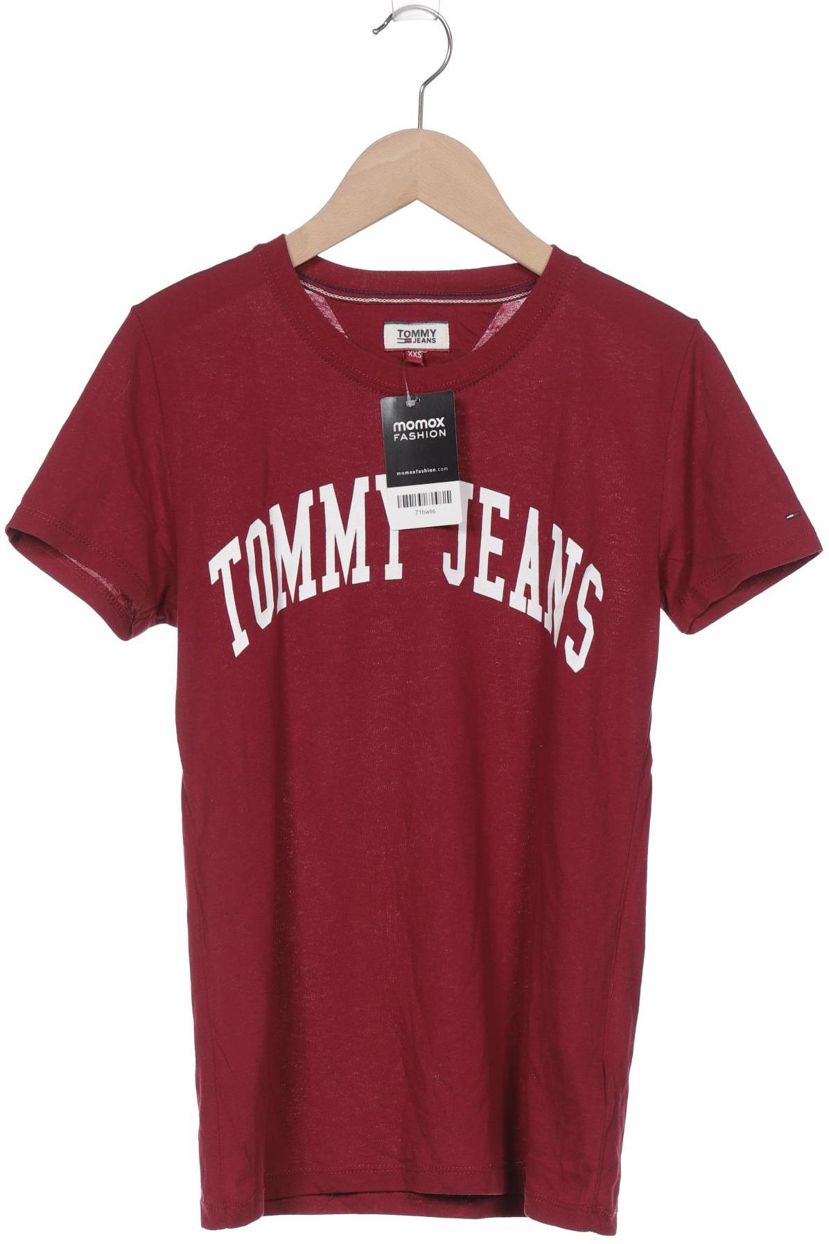 

Tommy Jeans Damen T-Shirt, bordeaux