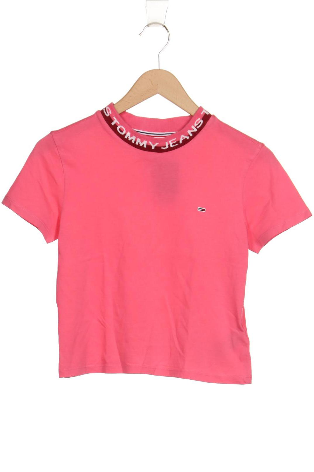 

Tommy Jeans Damen T-Shirt, pink, Gr. 34