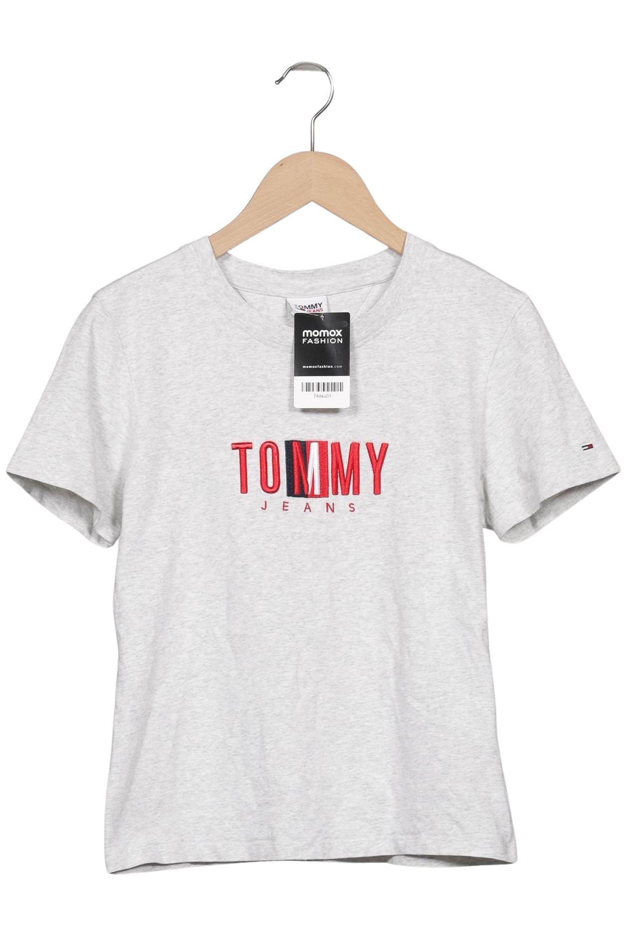 

Tommy Jeans Damen T-Shirt, grau, Gr. 36