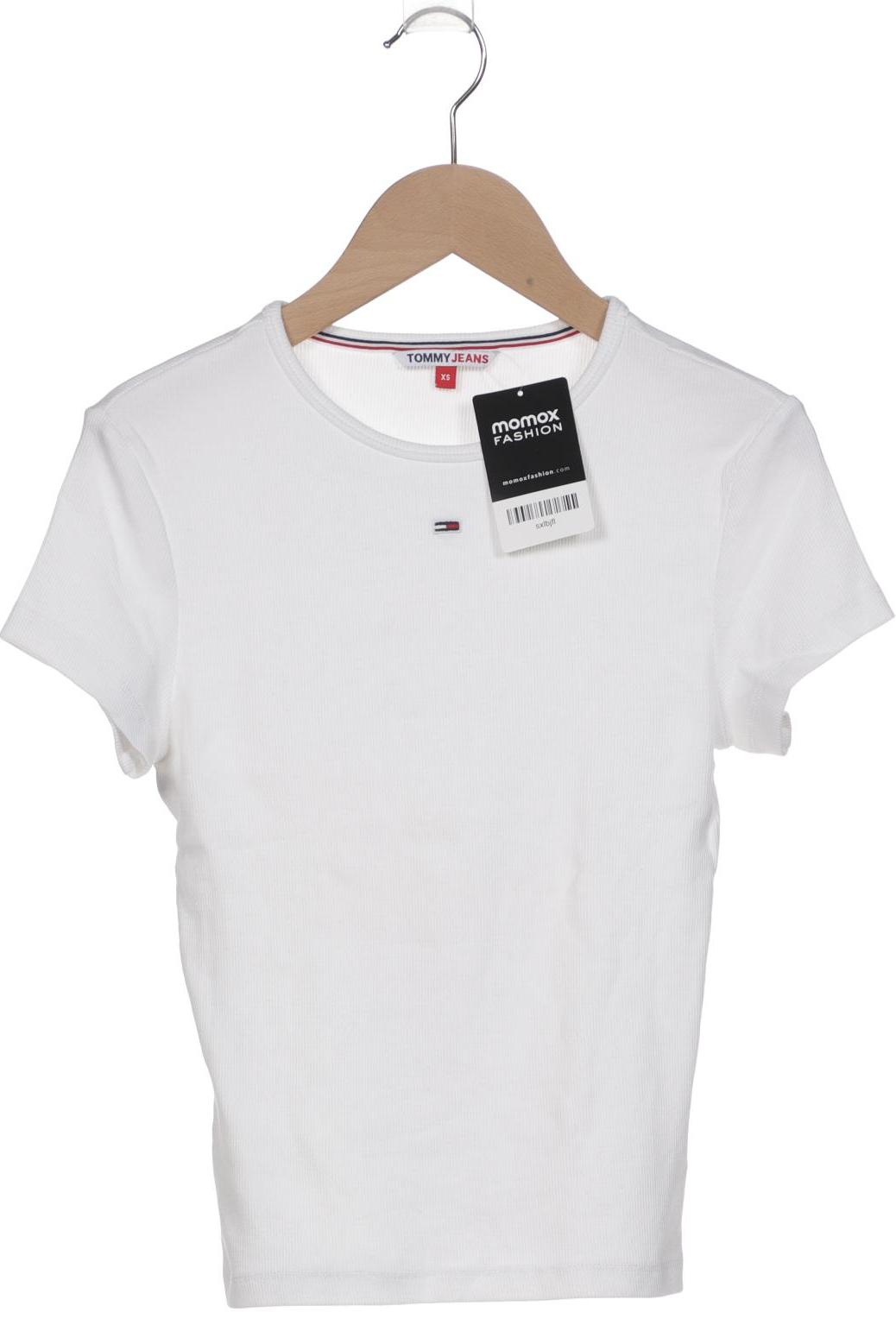 

Tommy Jeans Damen T-Shirt, weiß, Gr. 34