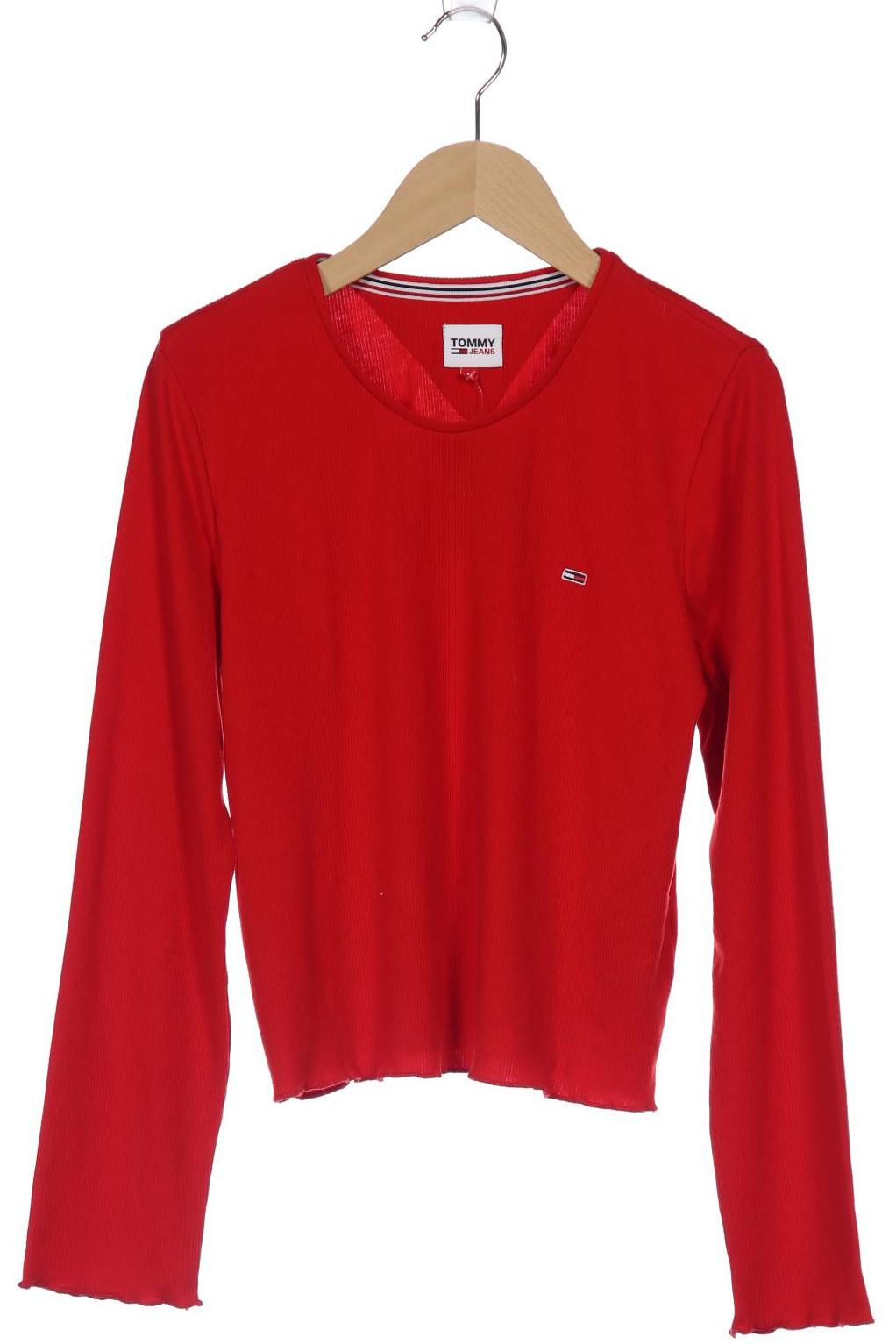 

Tommy Jeans Damen Langarmshirt, rot