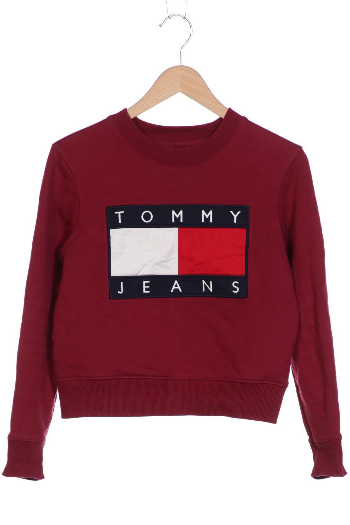 

Tommy Jeans Damen Sweatshirt, bordeaux