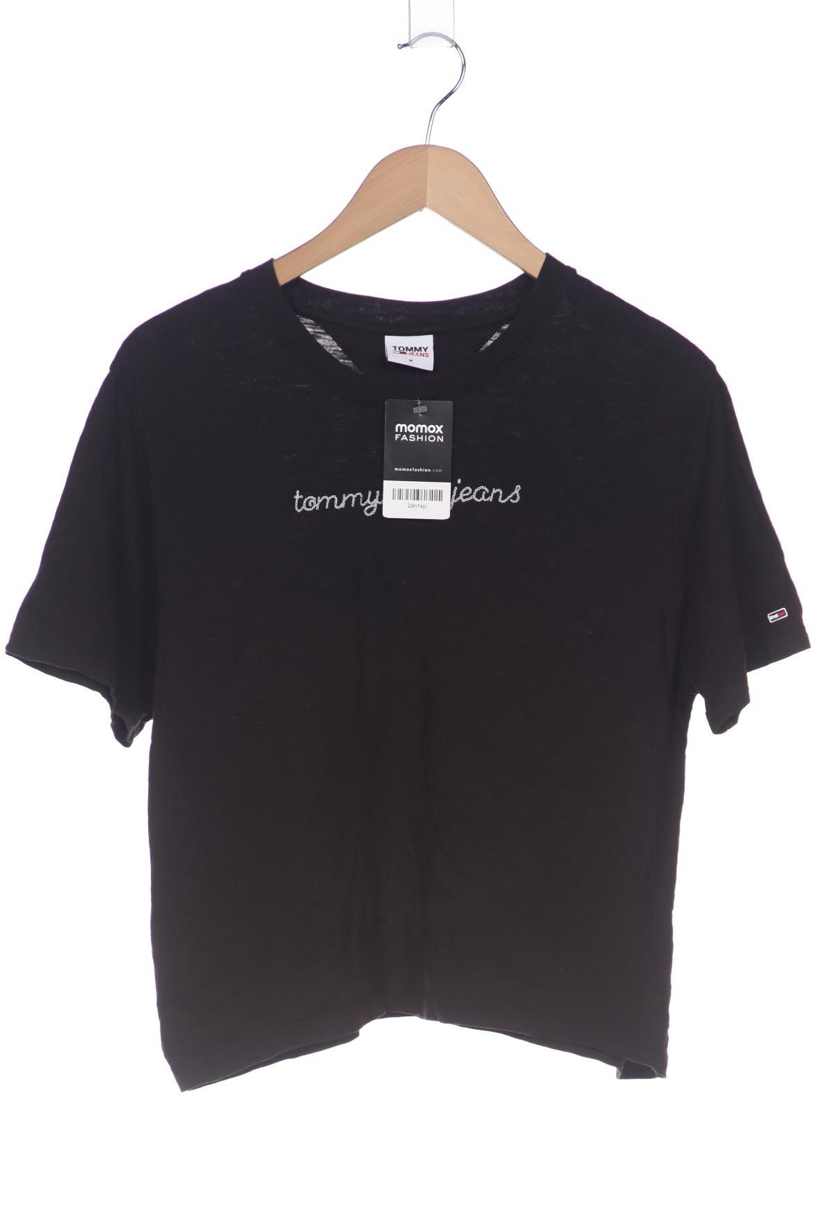 

Tommy Jeans Damen T-Shirt, schwarz, Gr. 38