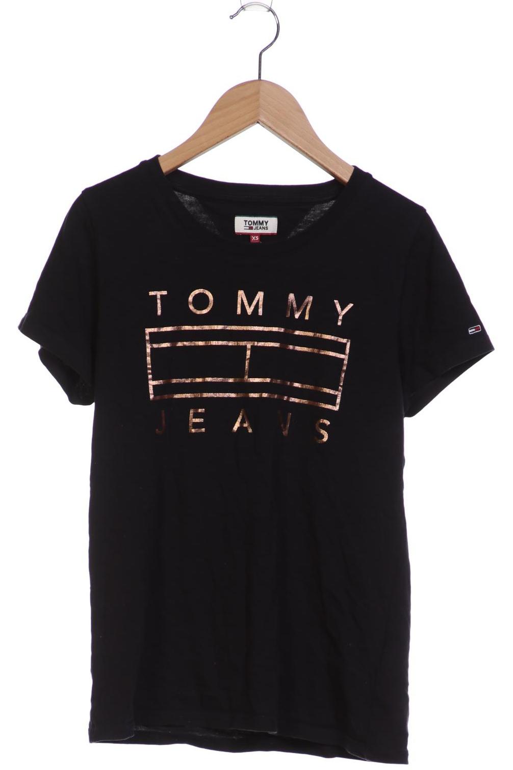 

Tommy Jeans Damen T-Shirt, schwarz, Gr. 34