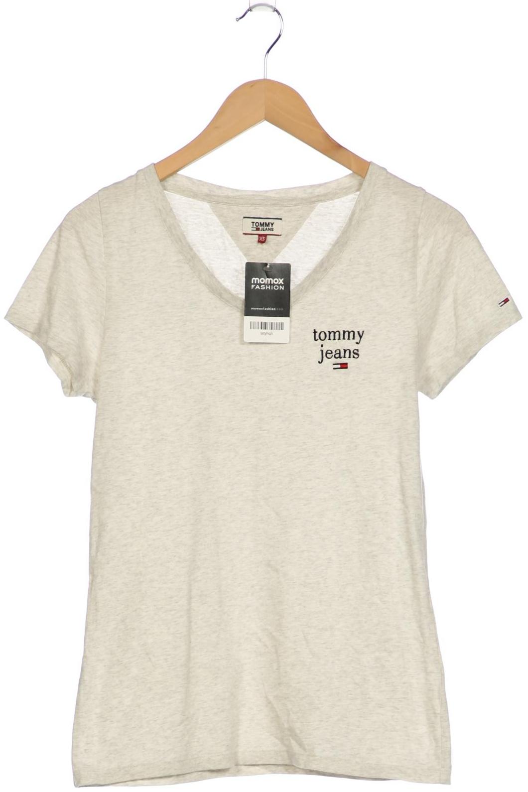 

Tommy Jeans Damen T-Shirt, grau, Gr. 34
