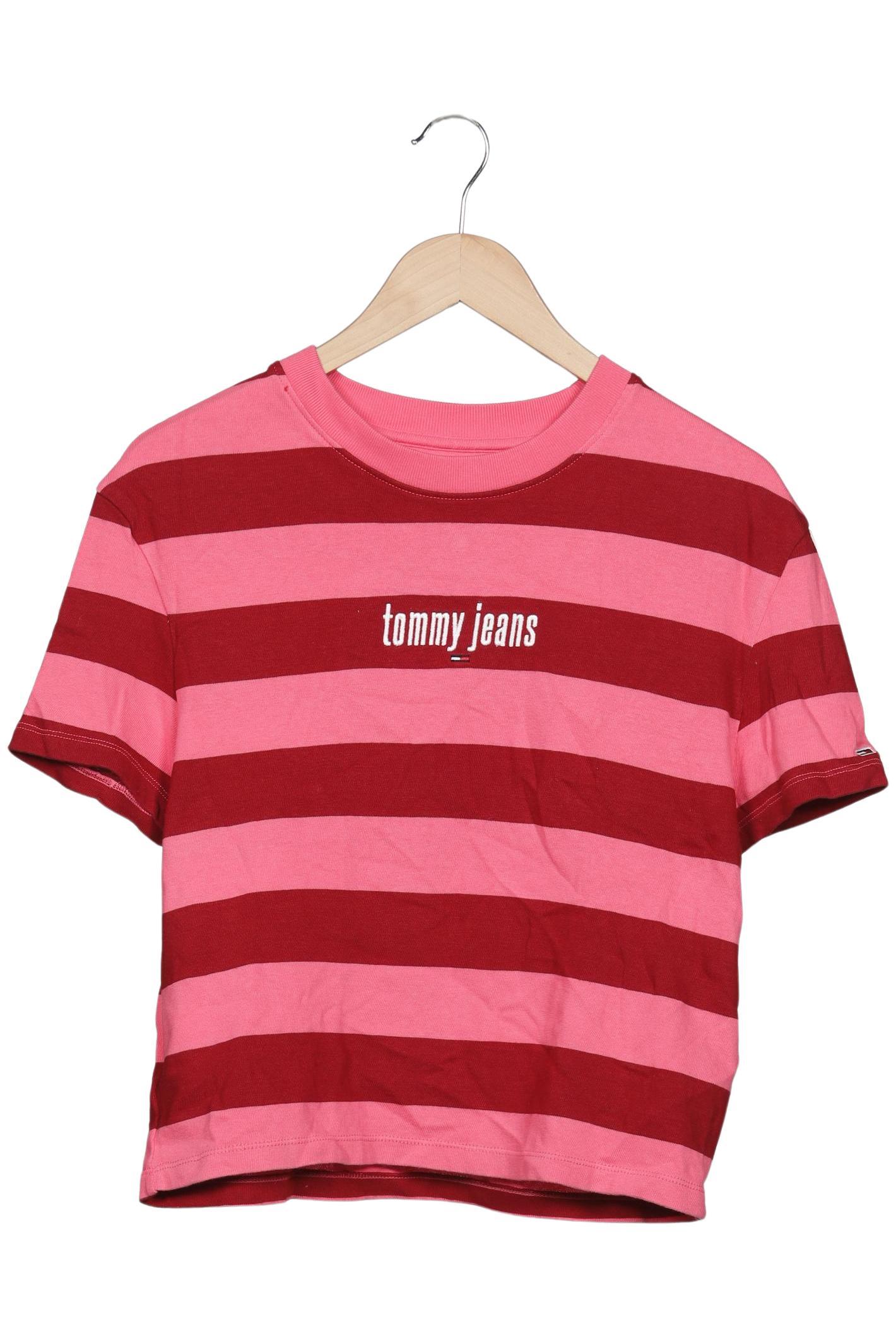 

Tommy Jeans Damen T-Shirt, rot, Gr. 34