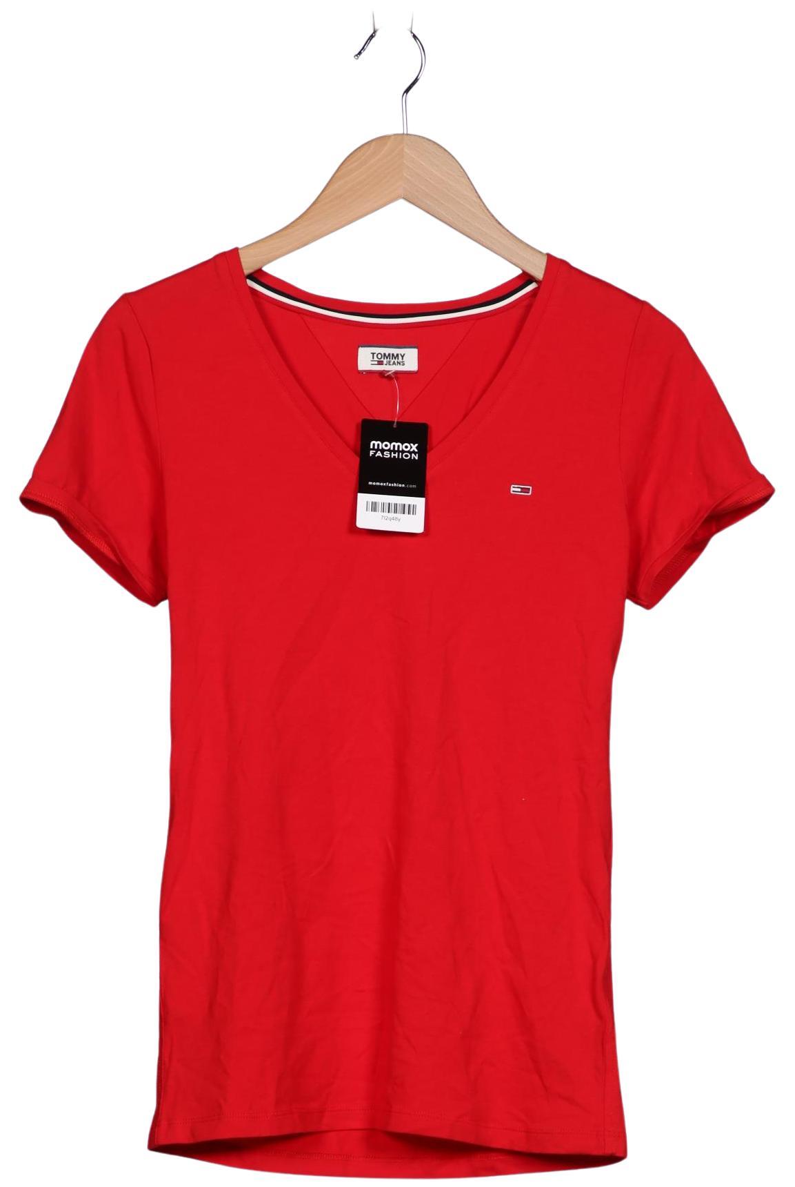 

Tommy Jeans Damen T-Shirt, rot, Gr. 38