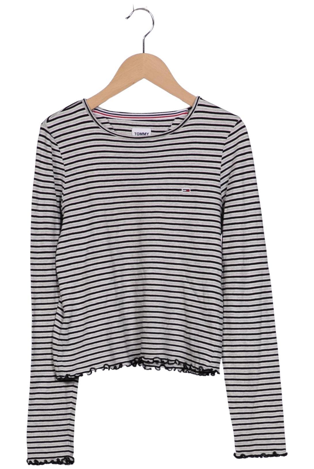 

Tommy Jeans Damen Langarmshirt, grau, Gr. 38