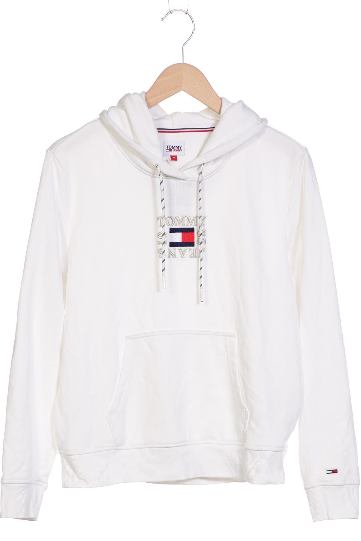 

Tommy Jeans Damen Kapuzenpullover, weiß, Gr. 38
