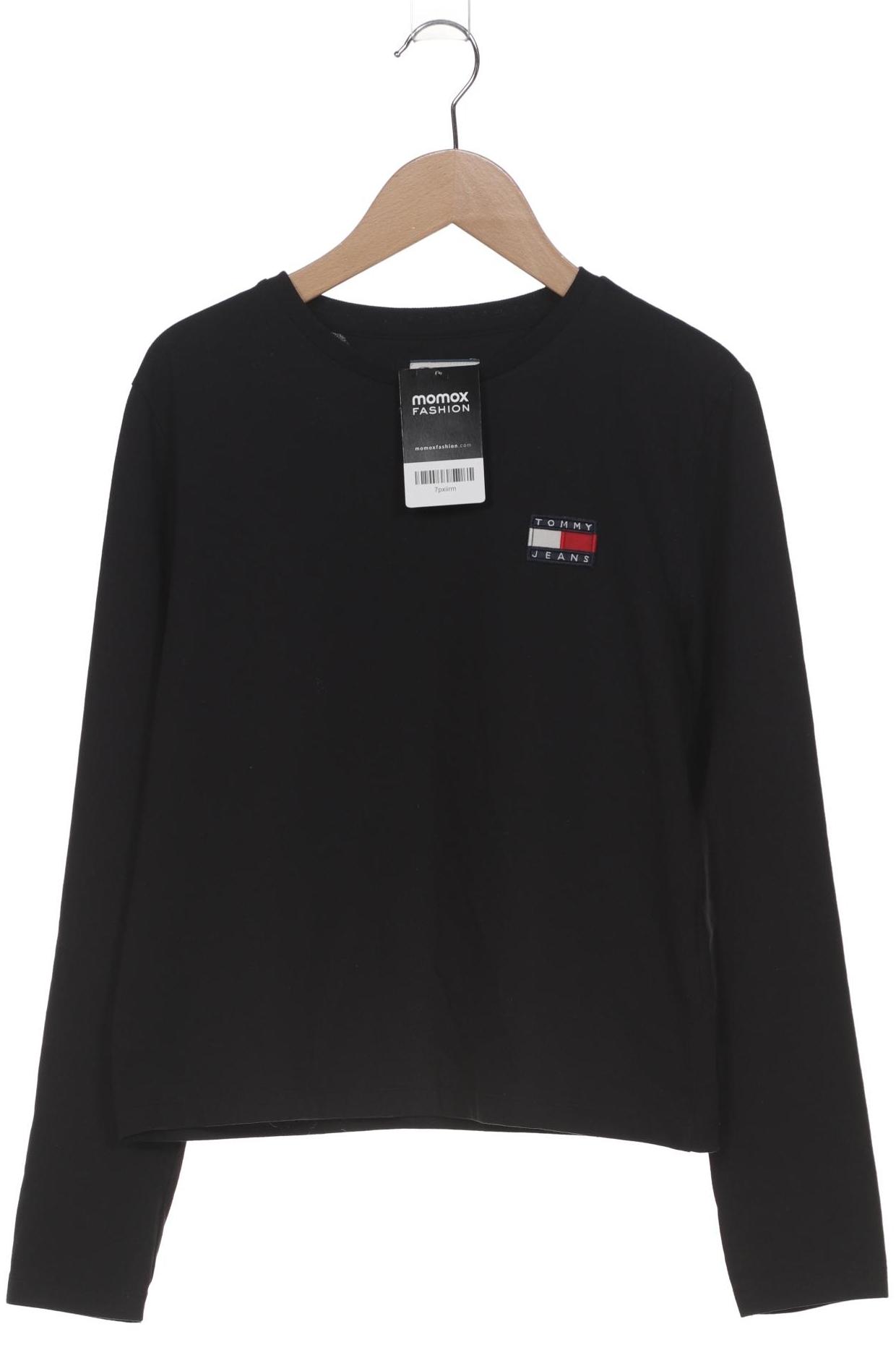 

Tommy Jeans Damen Langarmshirt, schwarz, Gr. 36