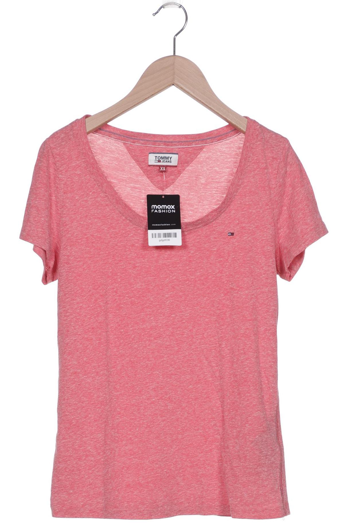 

Tommy Jeans Damen T-Shirt, rot, Gr. 34