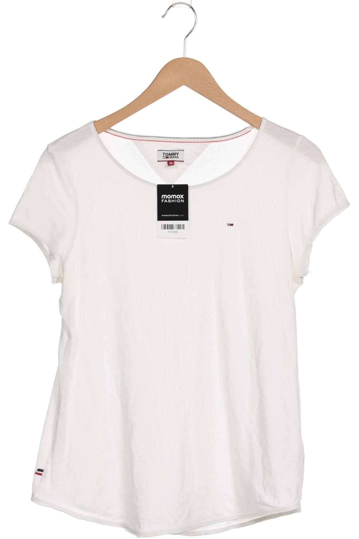

Tommy Jeans Damen T-Shirt, weiß, Gr. 38