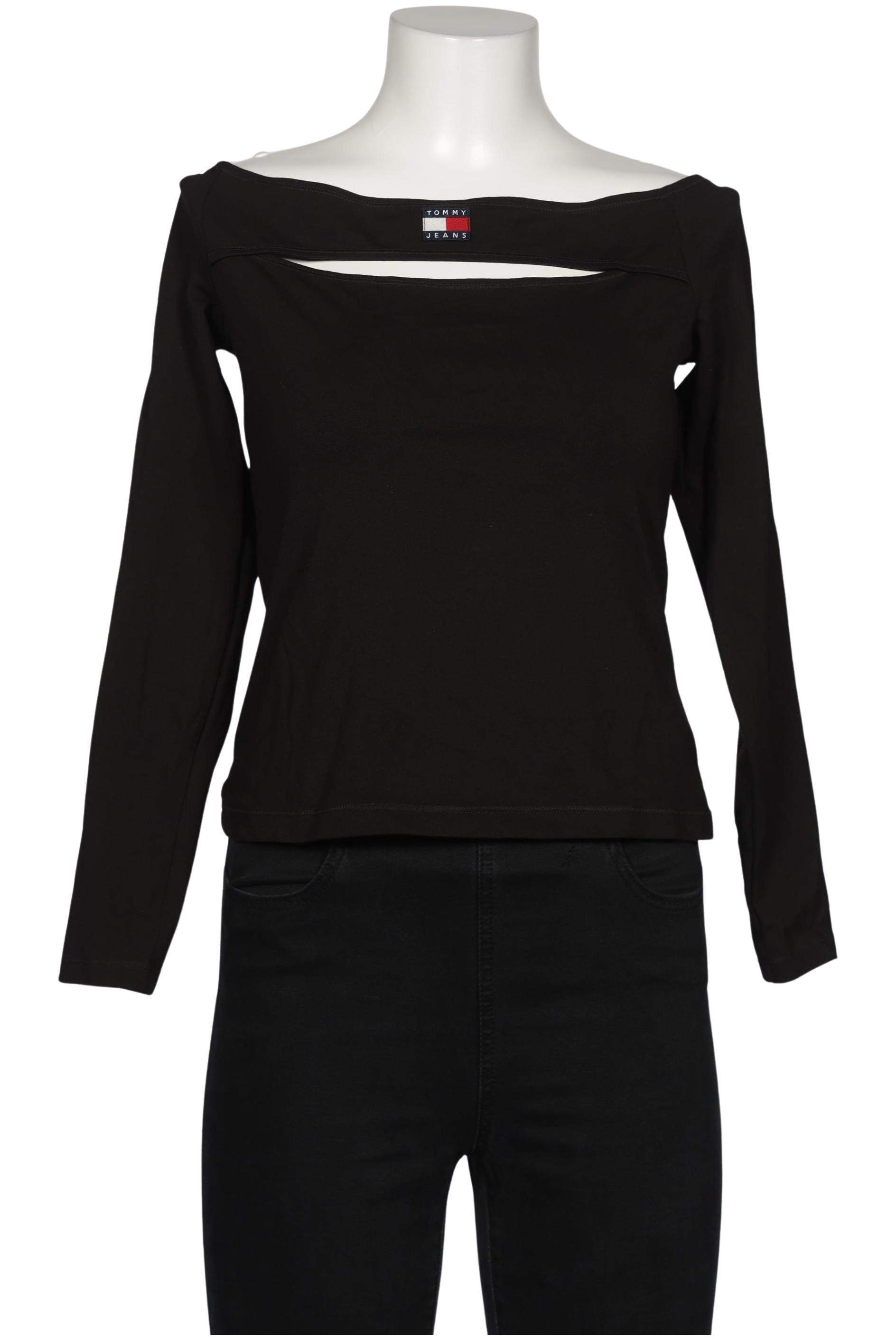 

Tommy Jeans Damen Langarmshirt, schwarz, Gr. 42