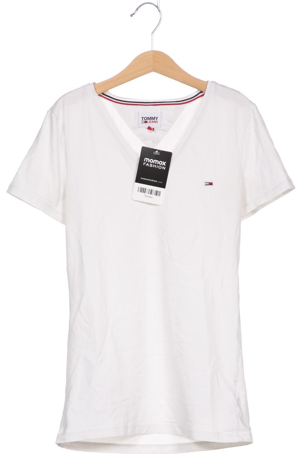 

Tommy Jeans Damen T-Shirt, weiß, Gr. 32
